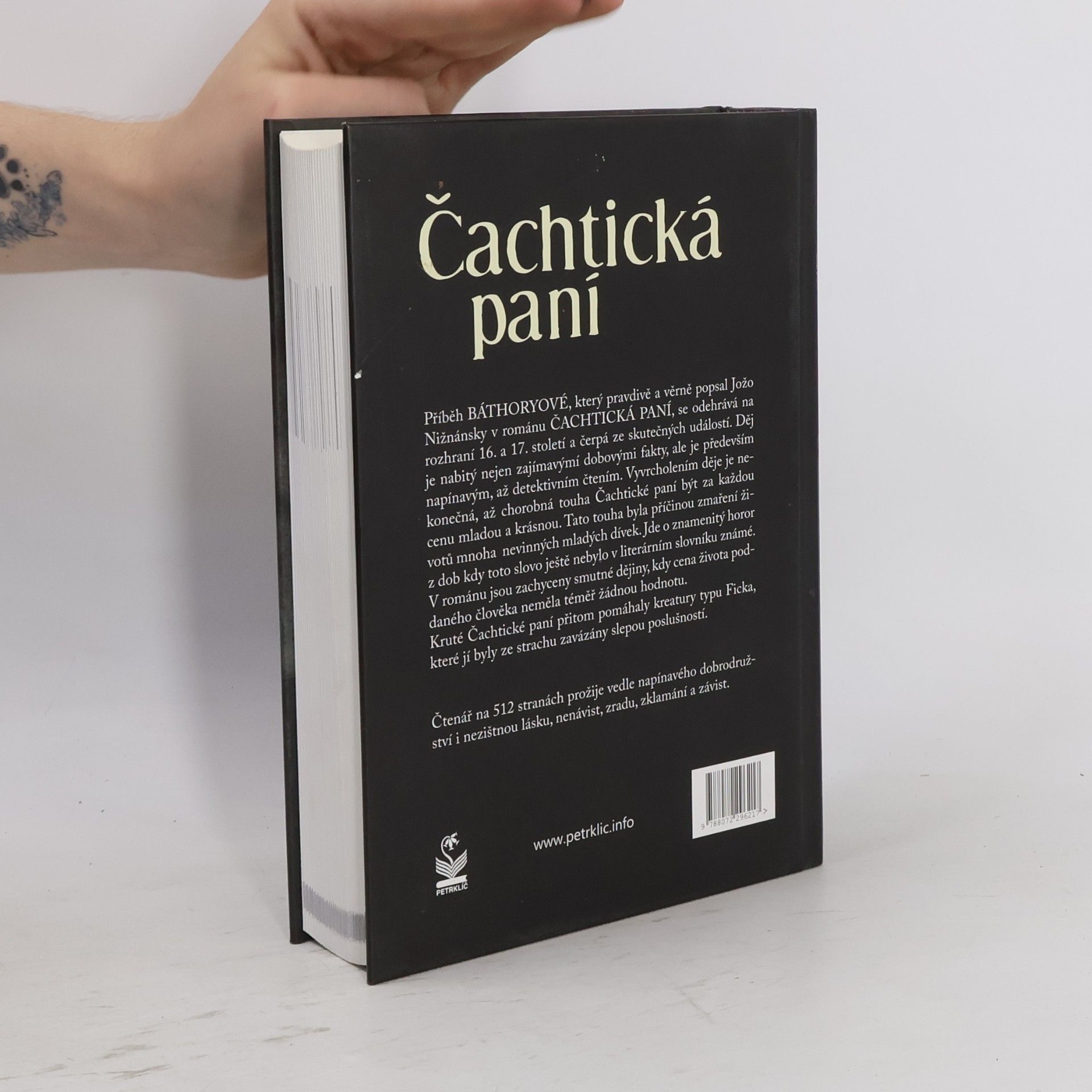 Jožo Nižnánsky Čachtická paní : příběh hraběnky Báthoryové