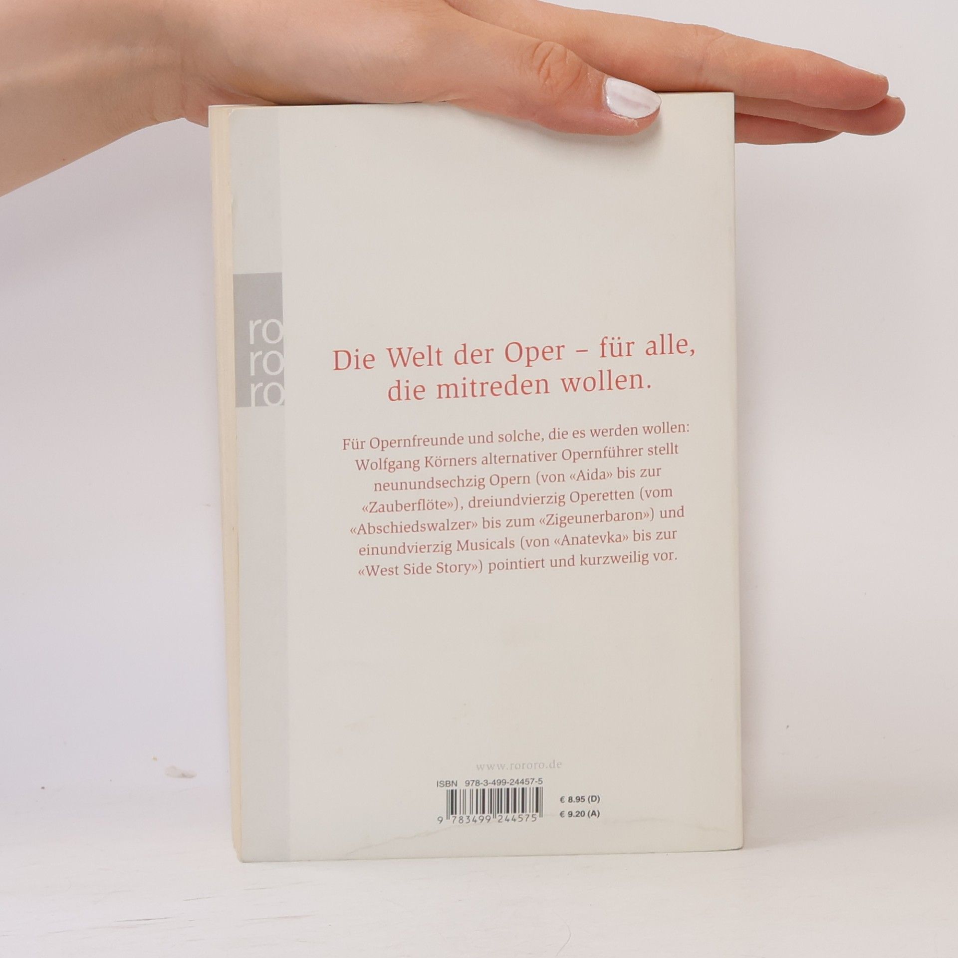 Wolfgang Körner Der einzig wahre Opernführer