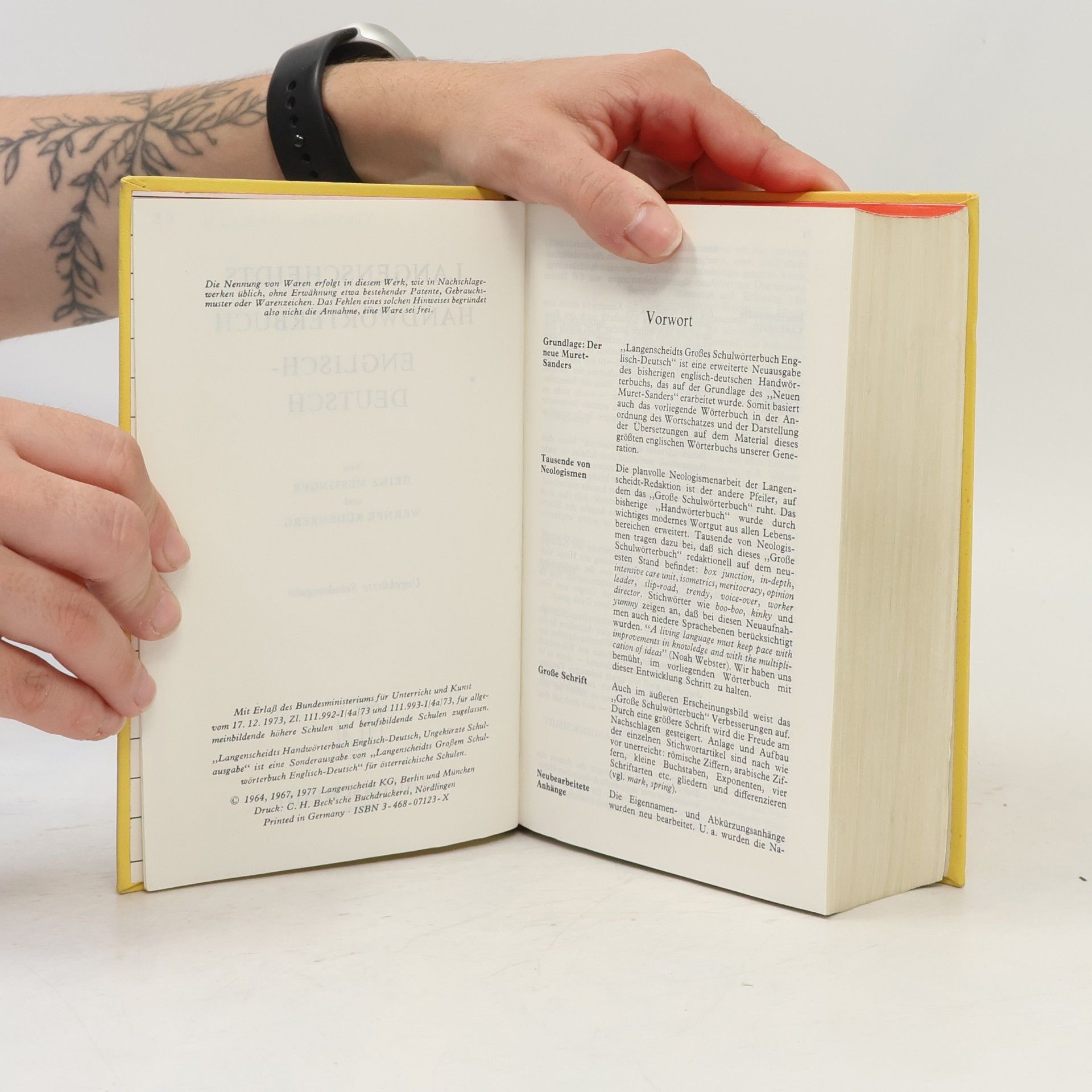 Autorenkollektiv Langenscheidts Handwörterbuch Englisch - Deutsch I.
