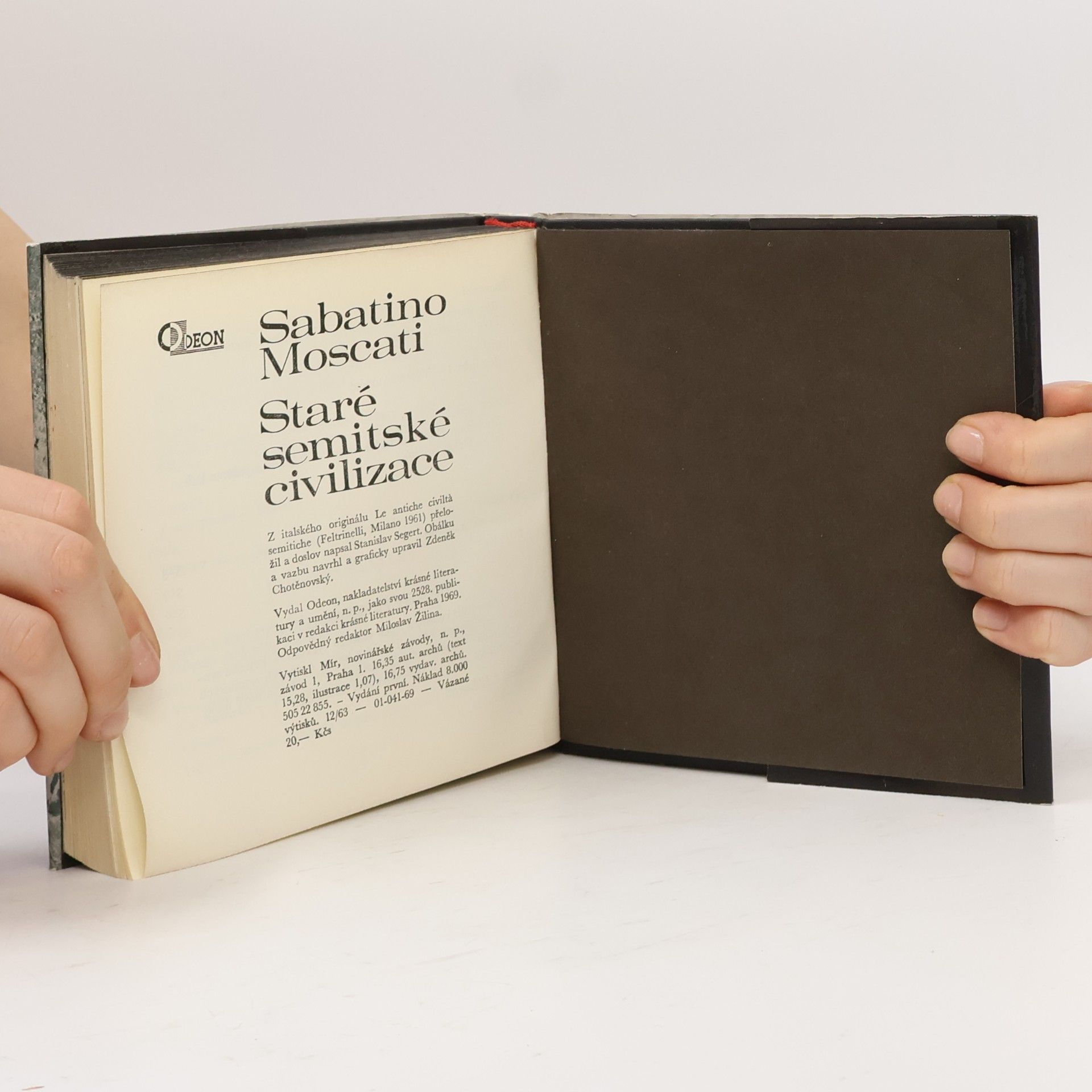 Sabatino Moscati Staré semitské civilizace