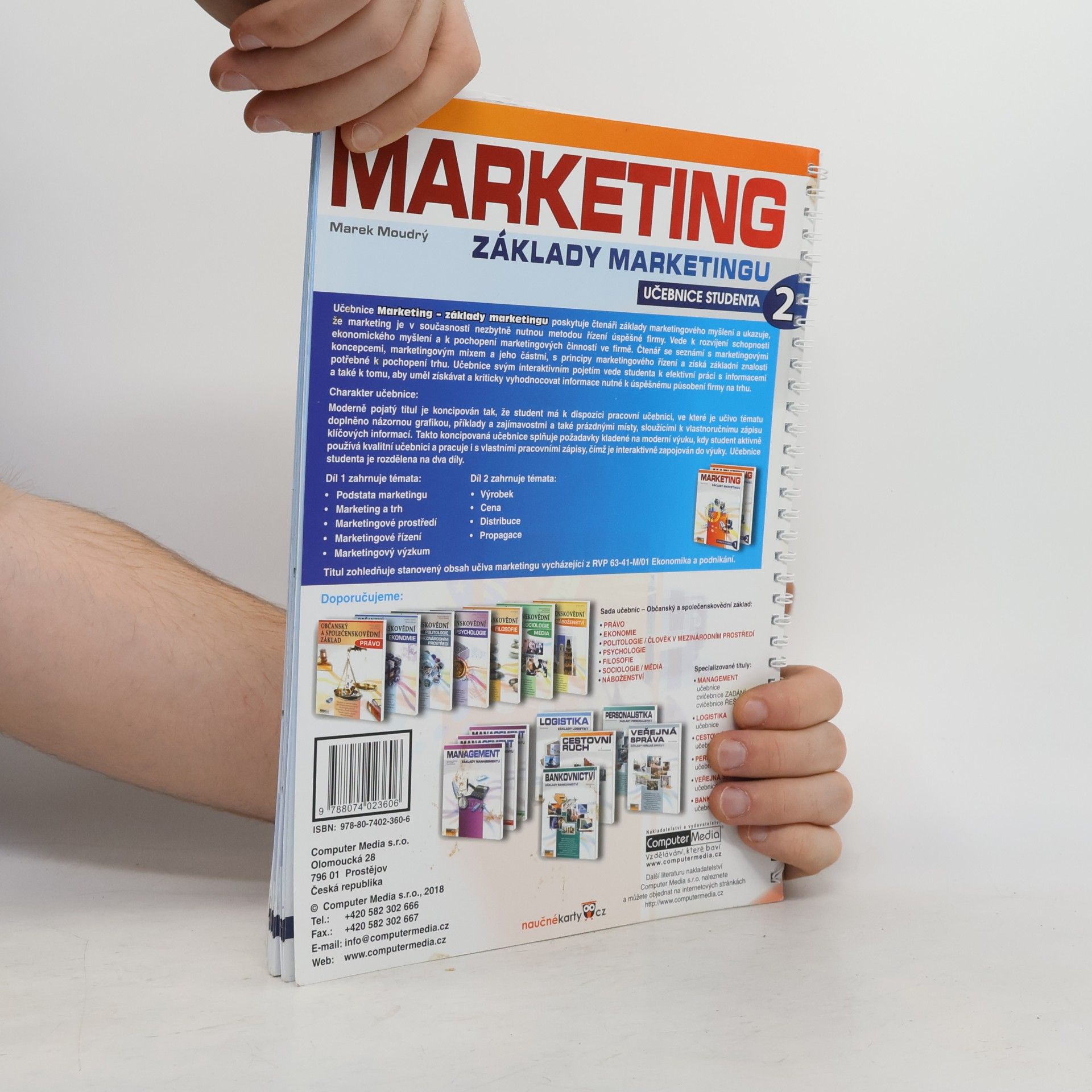 Marek Moudrý Marketing. základy marketingu. Díl 2.