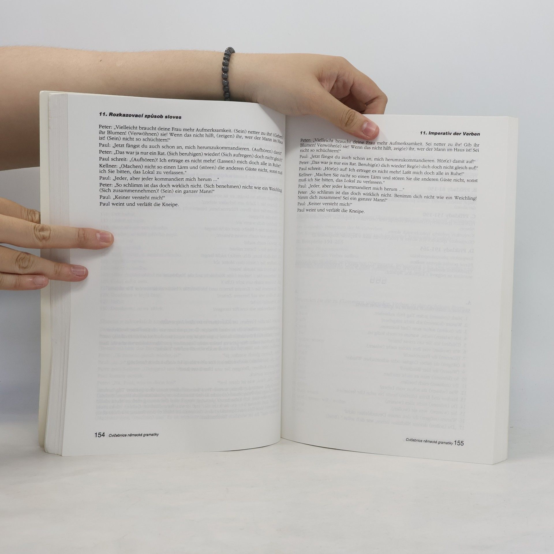 Autorenkollektiv Cvičebnice německé gramatiky : Příklady k základním gramatickým jevům s řešením