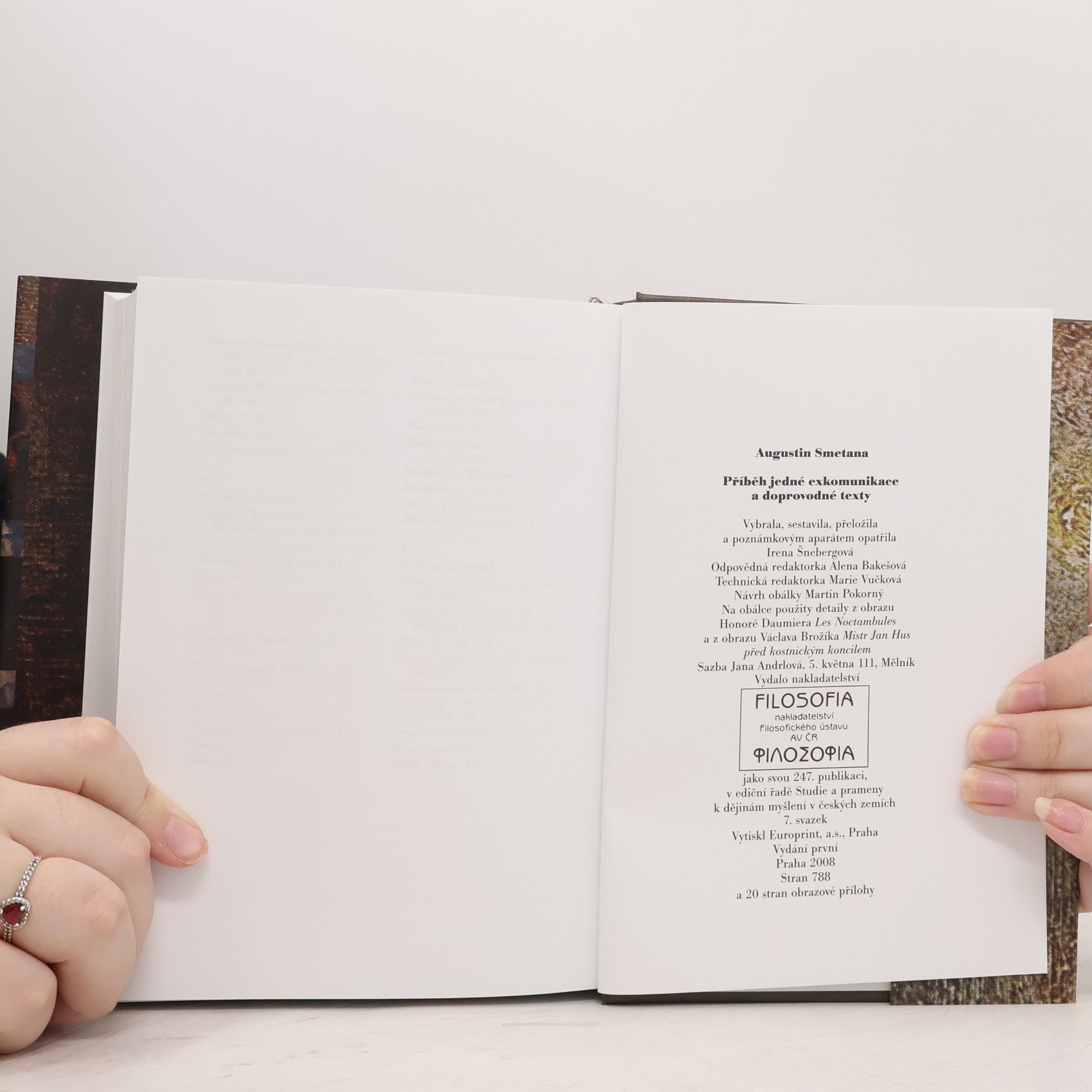 Augustin Smetana Příběh jedné exkomunikace a doprovodné texty