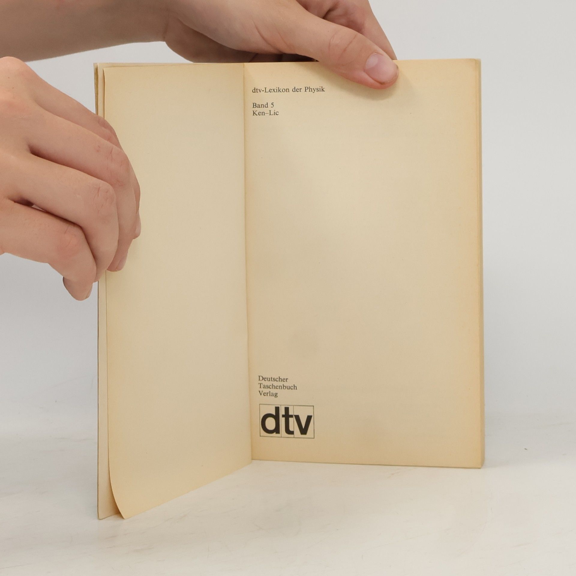 Collectif d'auteurs dtv - Lexikon der Physik. Band 5
