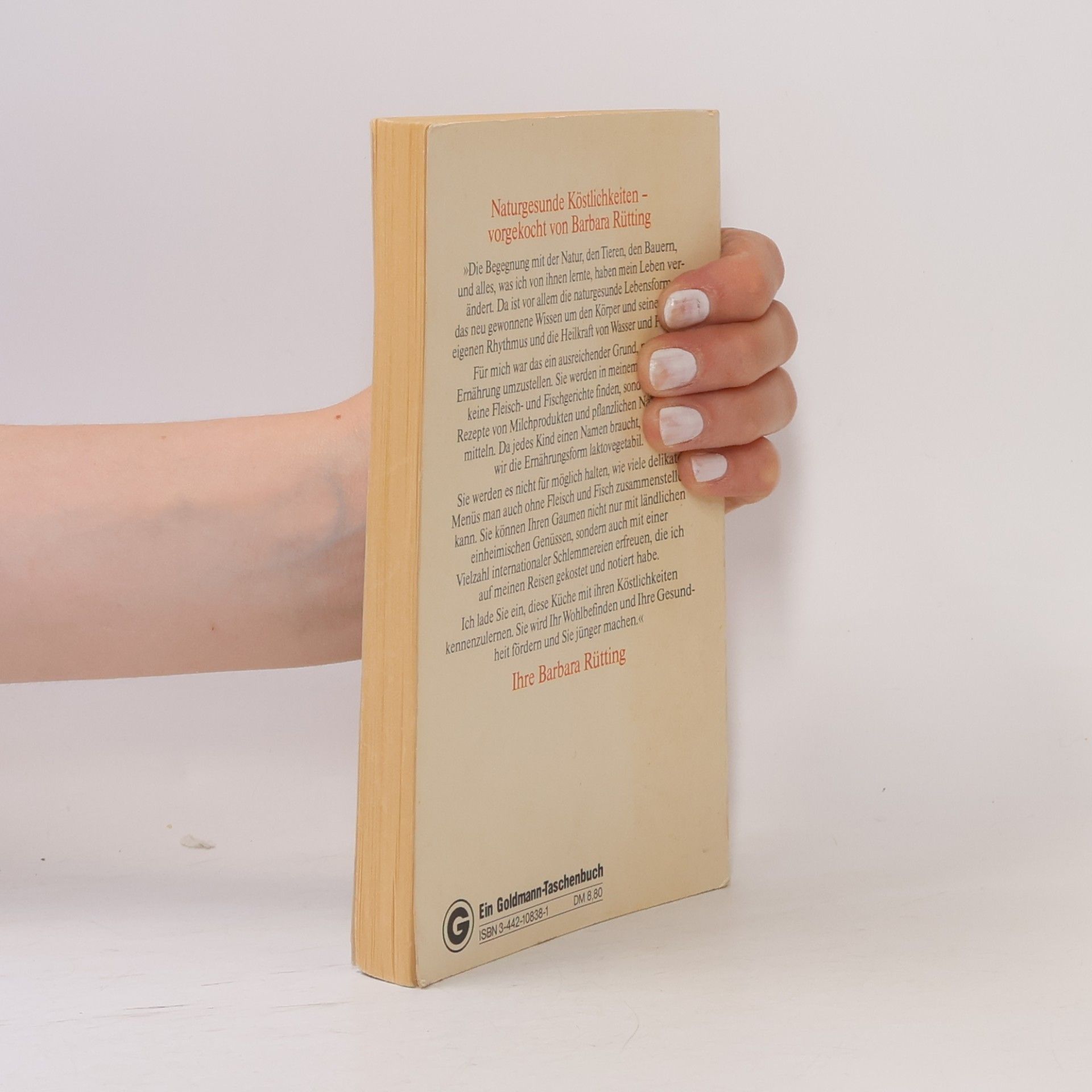 Barbara Rütting Mein Kochbuch