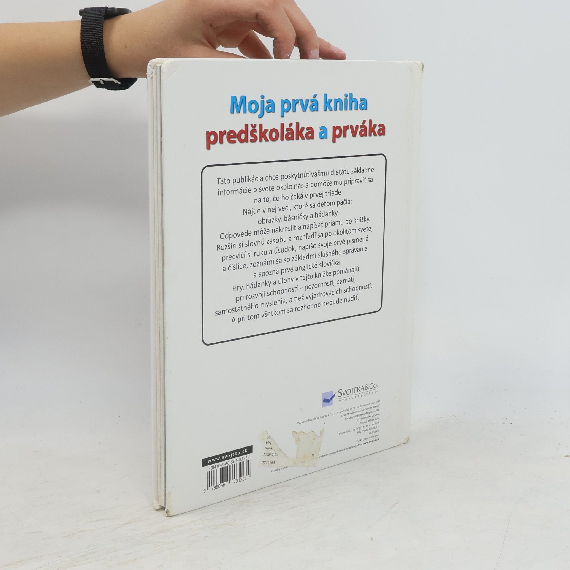 AA.VV. Moja prvá kniha predškoláka a prváka