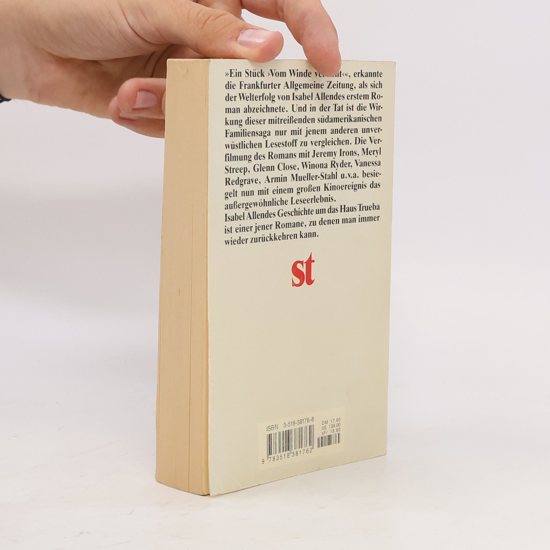 Isabel Allende Das Geisterhaus : Roman