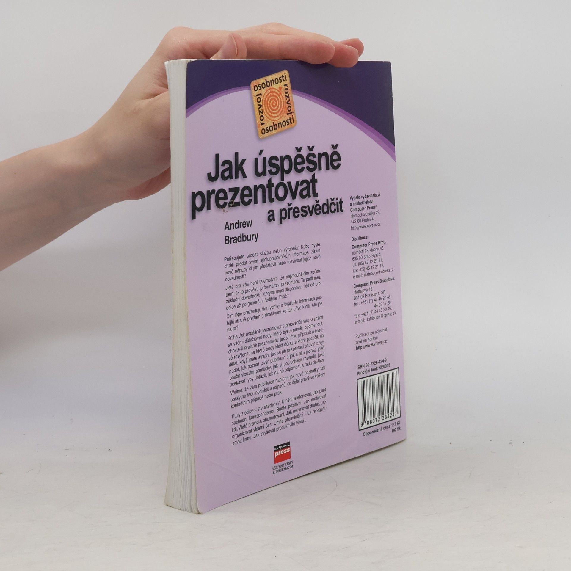 Andrew Bradbury Jak úspěšně prezentovat a přesvědčit