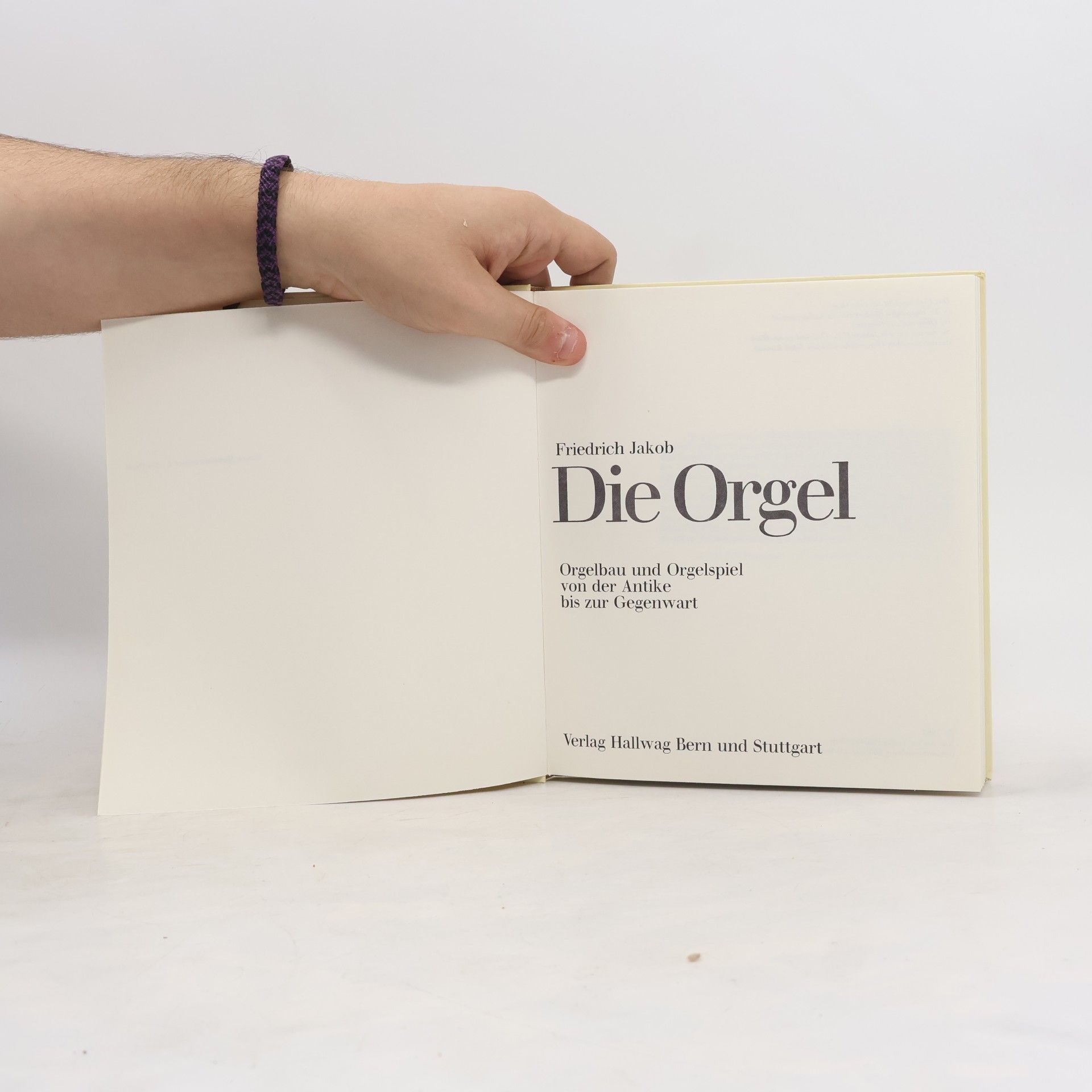Friedrich Jakob Die Orgel