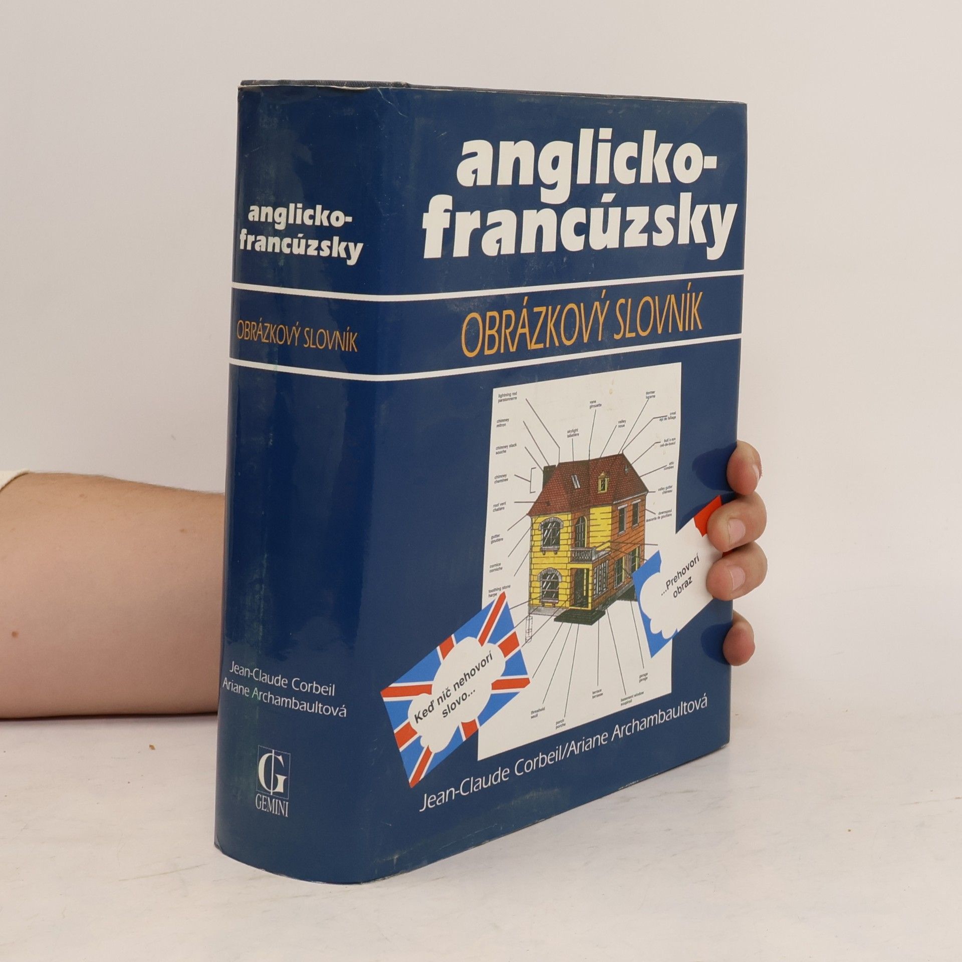 Jean-Claude Corbeil Anglicko-francouzský obrázkový slovník