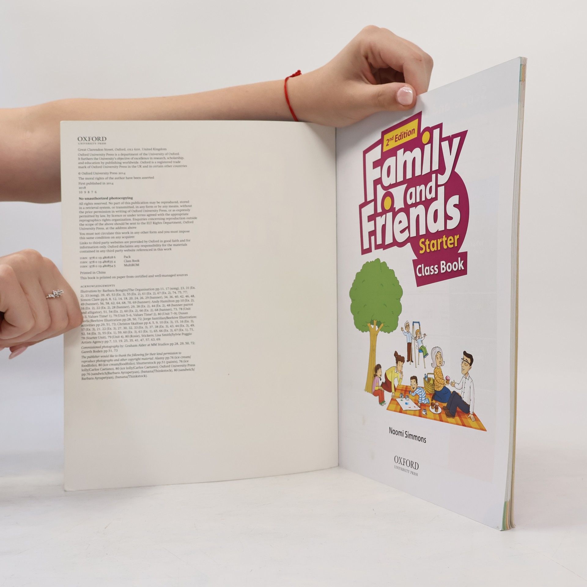 Naomi Simmons Family And Friends Starter Course Book With Multi-Rom Pack