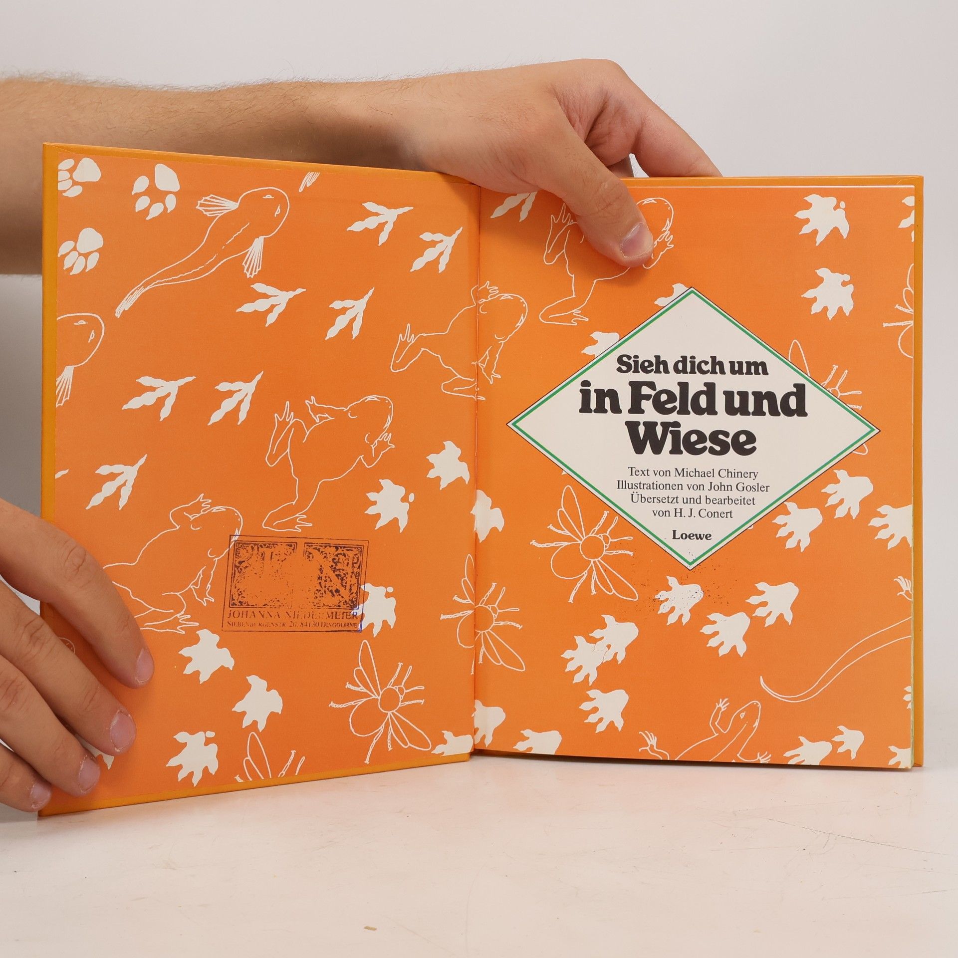 Michael Chinery Sieh dich um in Feld und Wiese