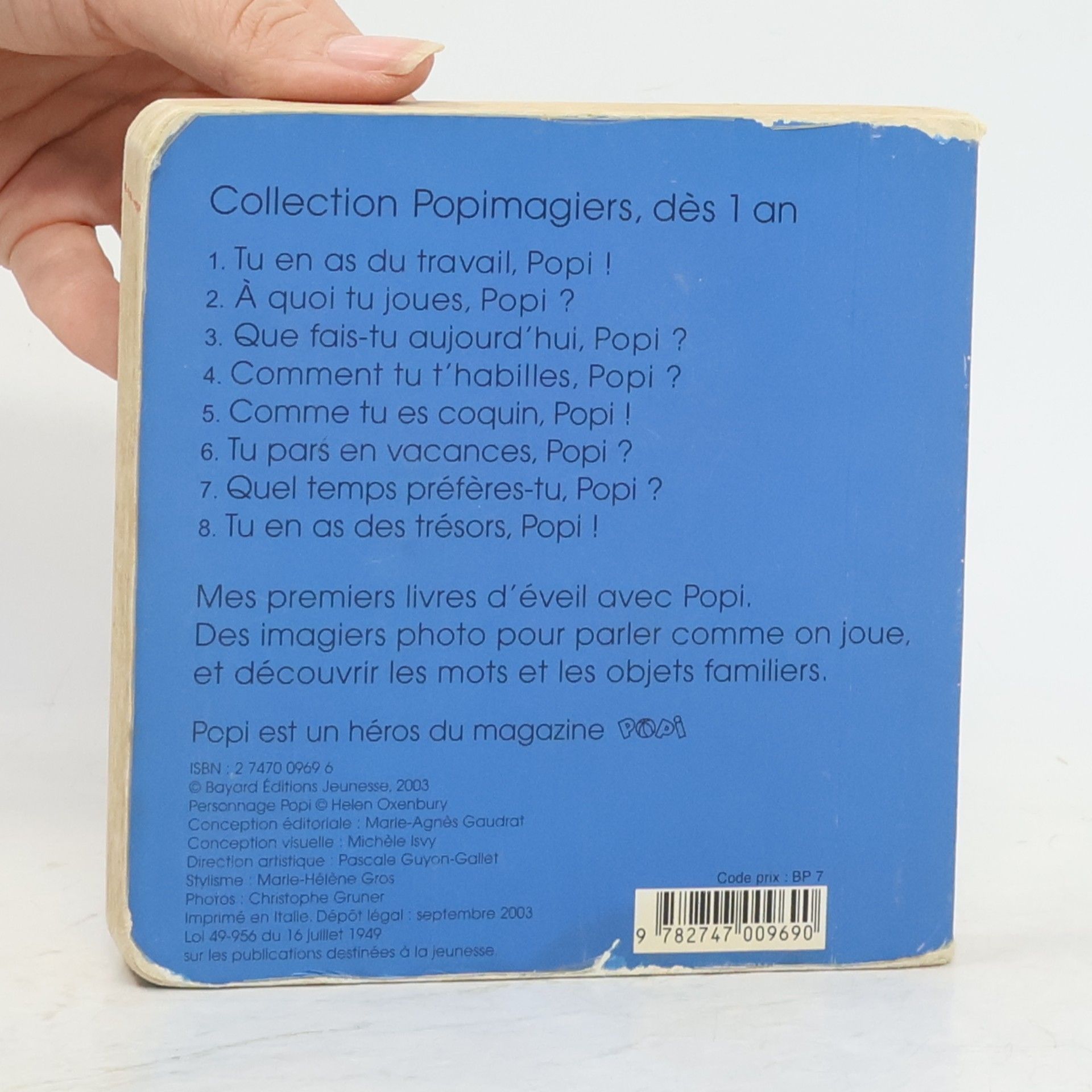 Helen Oxenburry Popimagier - 9: Tu en as des trésors, Popi !