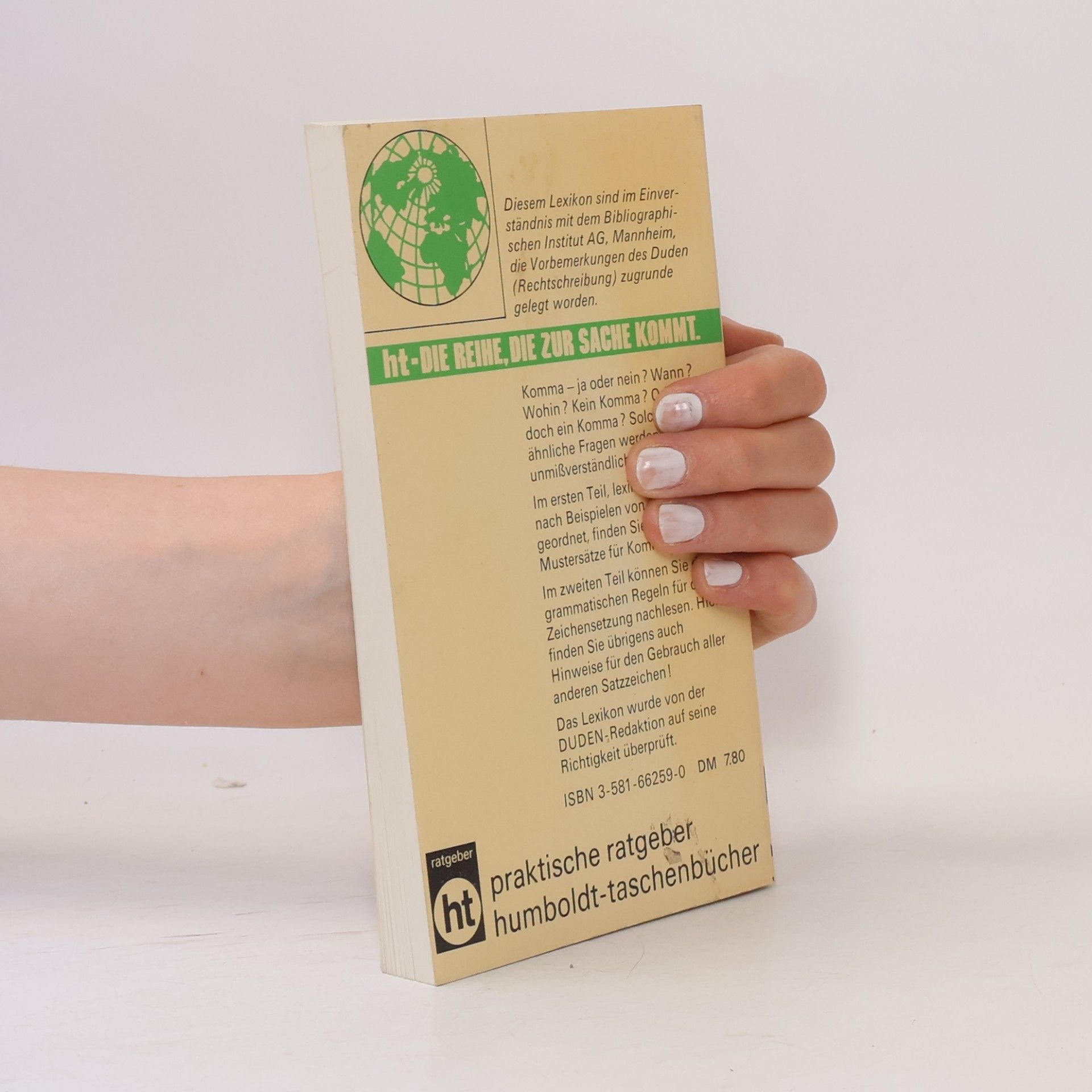 Theofried Kratschmer Komma-Lexikon