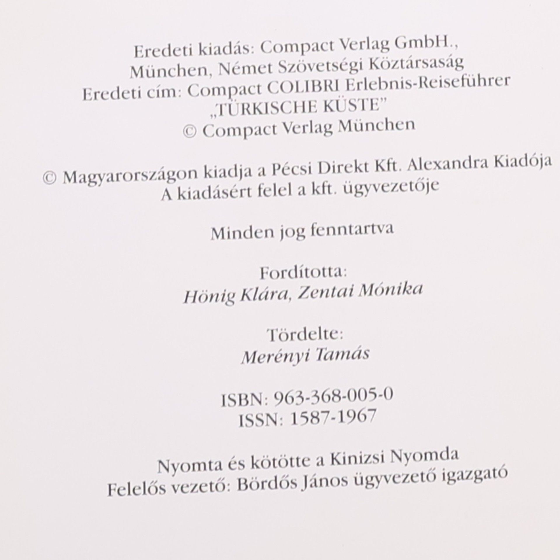 Hönig Klára Török tengerpart
