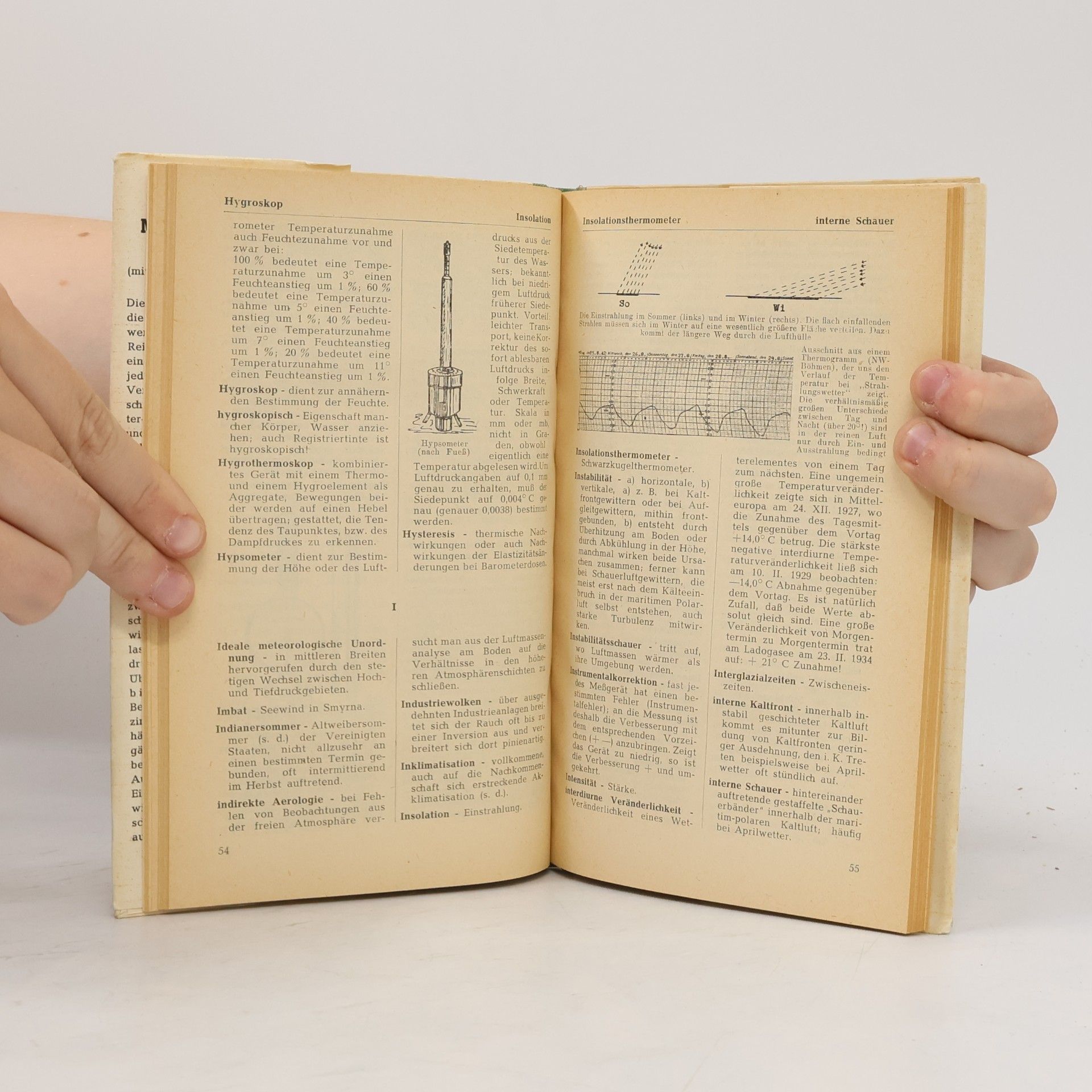 Gerhard Schindler Meteorologisches Wörterbuch