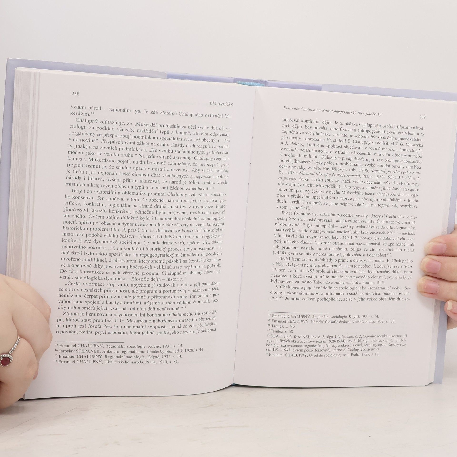 Josef Zumr Emanuel Chalupný, česká kultura, česká sociologie a Tábor