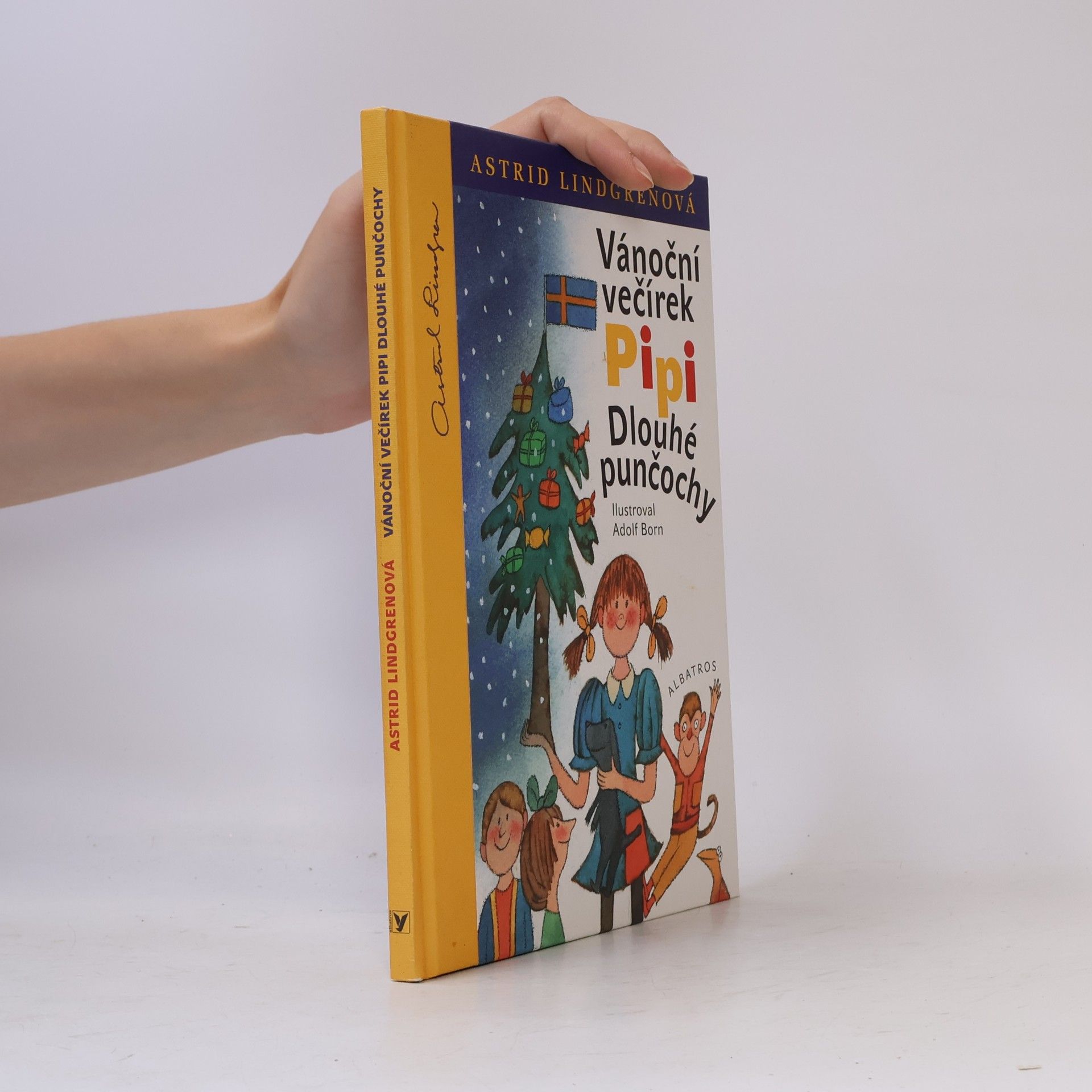 Astrid Lindgren Vánoční večírek Pipi Dlouhé punčochy