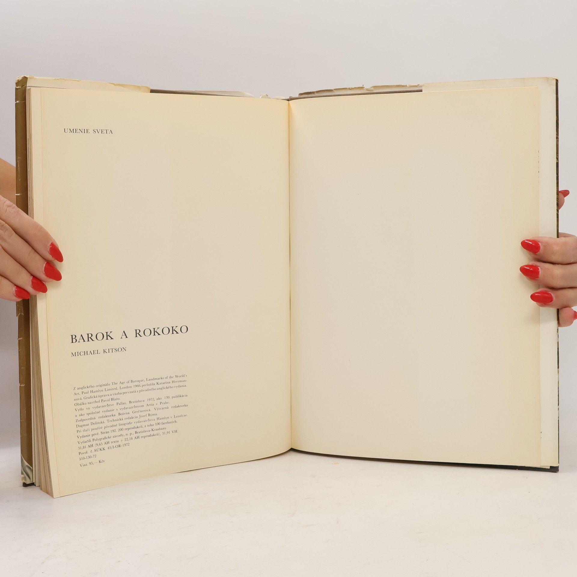 Michael Kitson Barok a rokoko