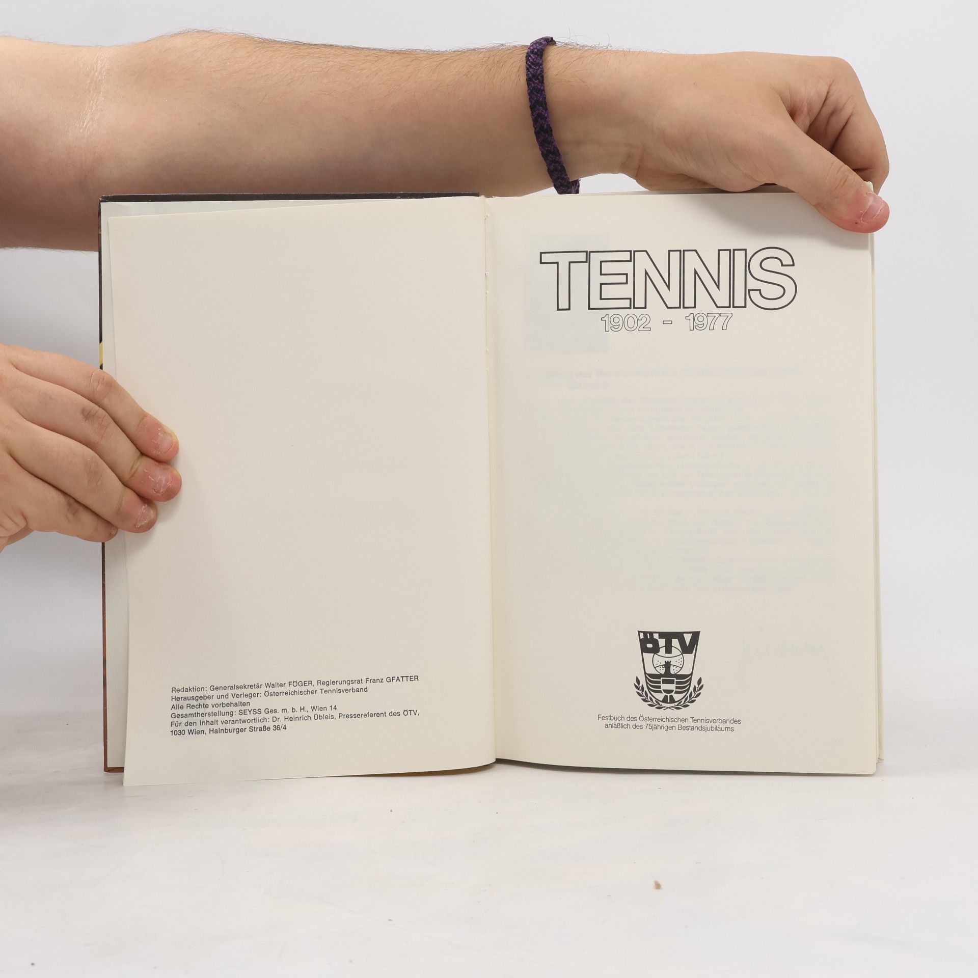 Various authors Tennis 1902-1977