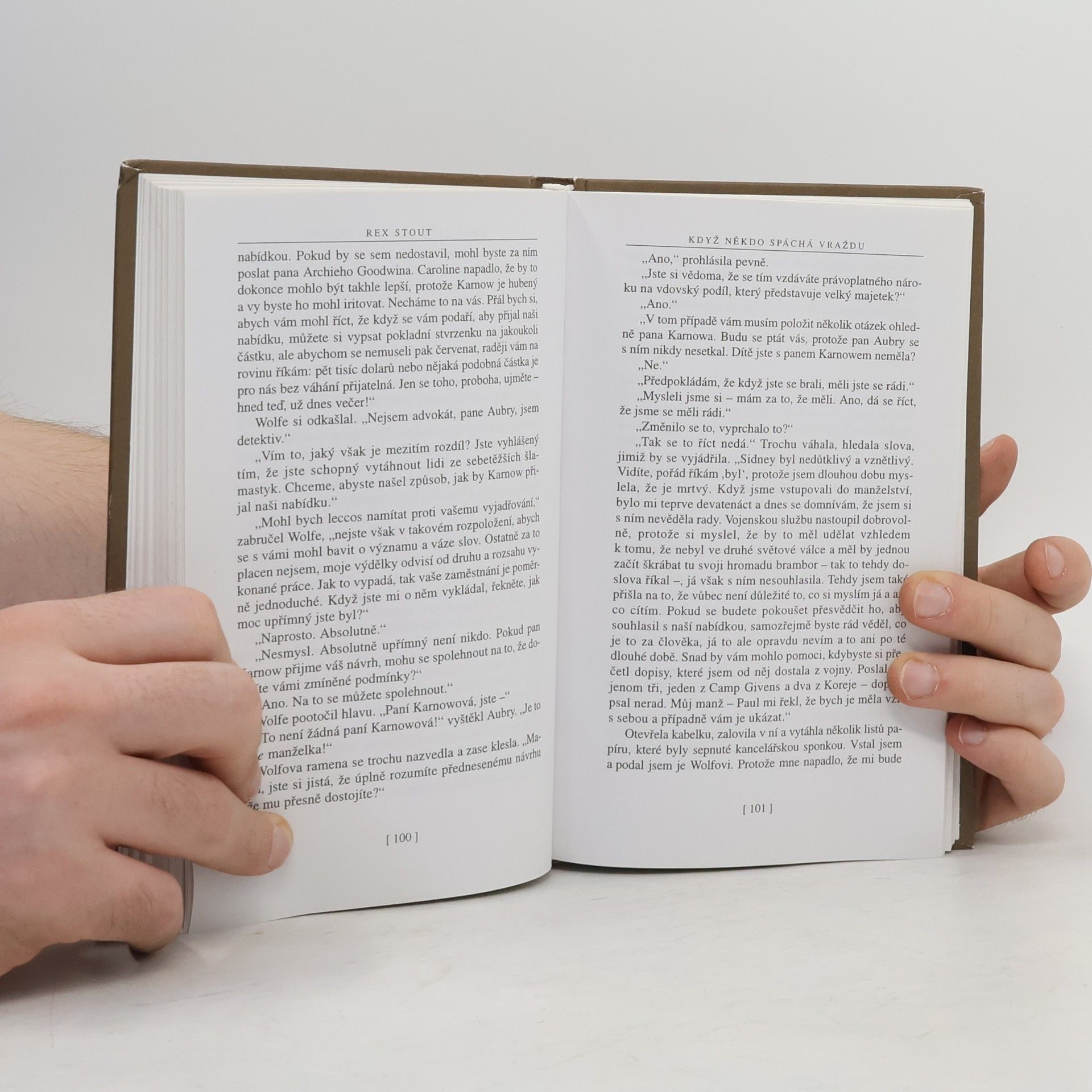 Rex Stout Tři svědkové