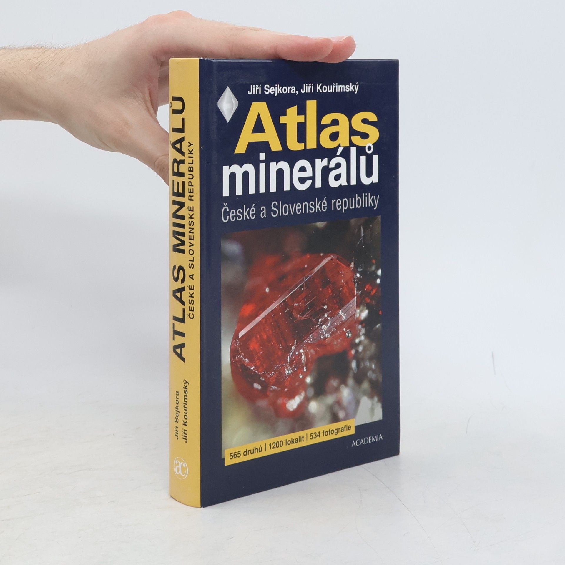 Jiří Sejkora Atlas minerálů České a Slovenské republiky