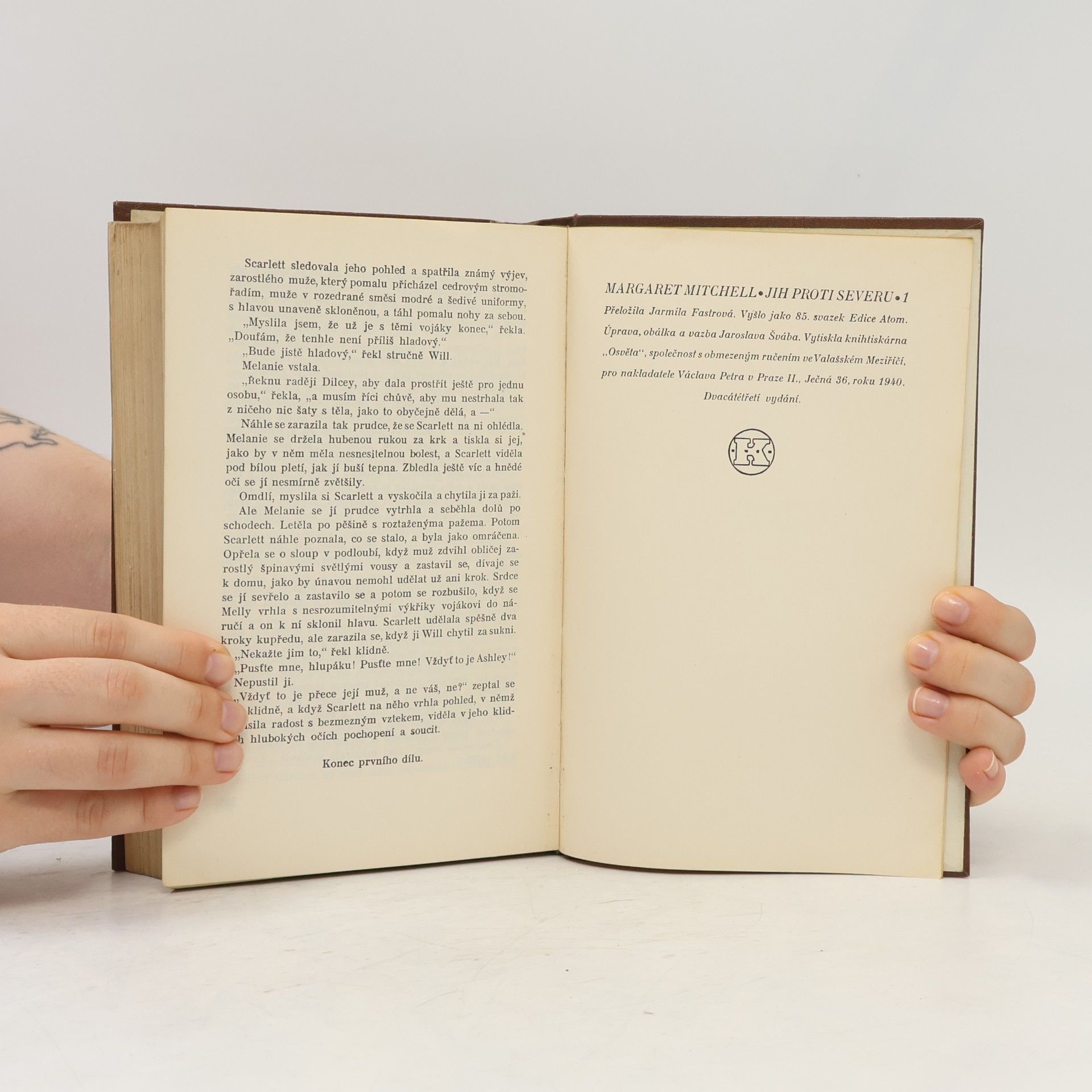 Margaret Mitchell Jih proti severu 1