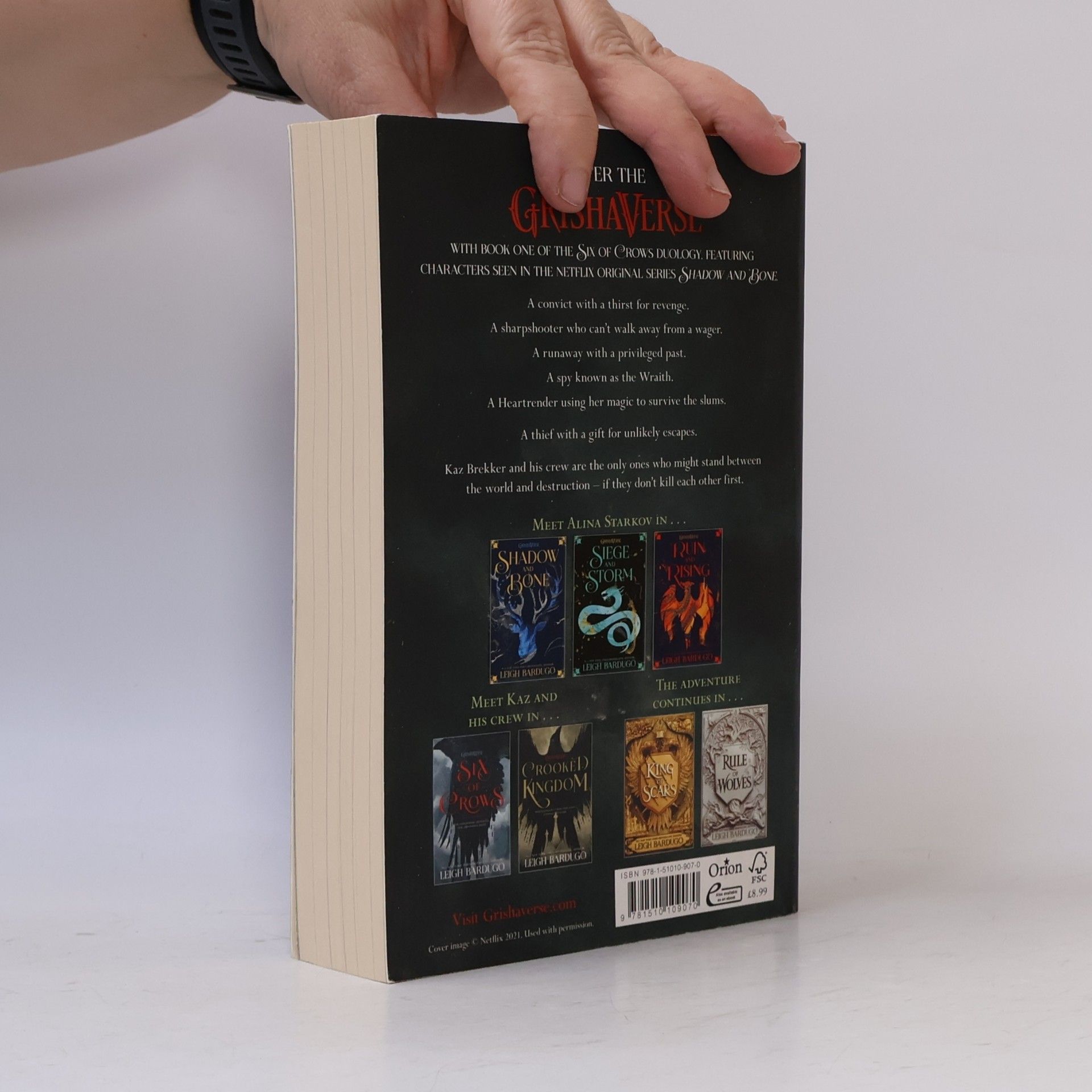 Leigh Bardugo Six of crows
