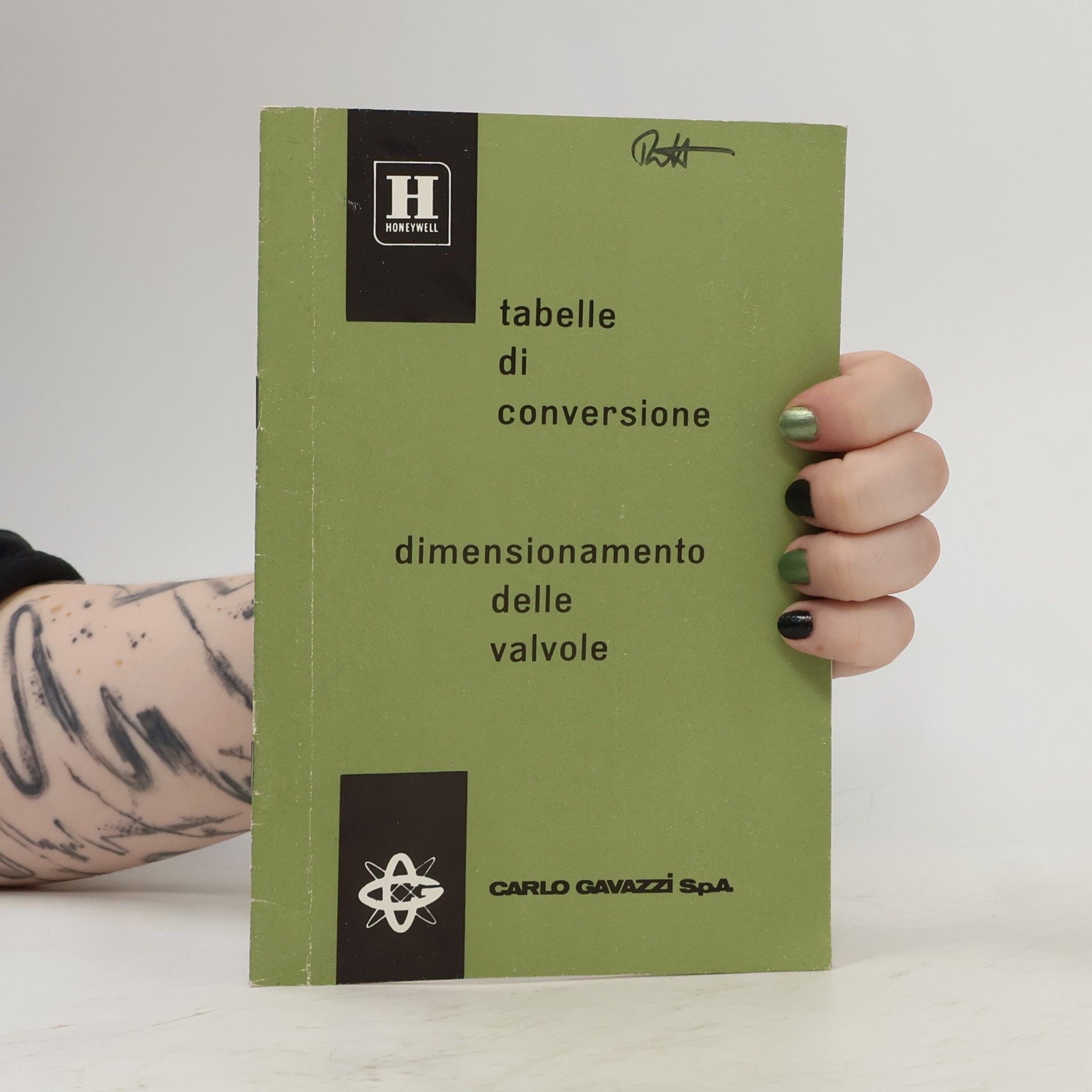 Kolektiv autorů Tabelle di conversione. Dimensionamento delle valvole