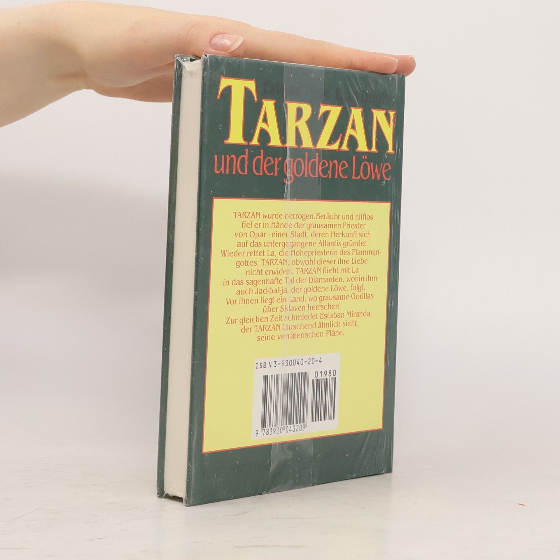 Edgar Rice Burrroughs Tarzan und der goldene Löwe