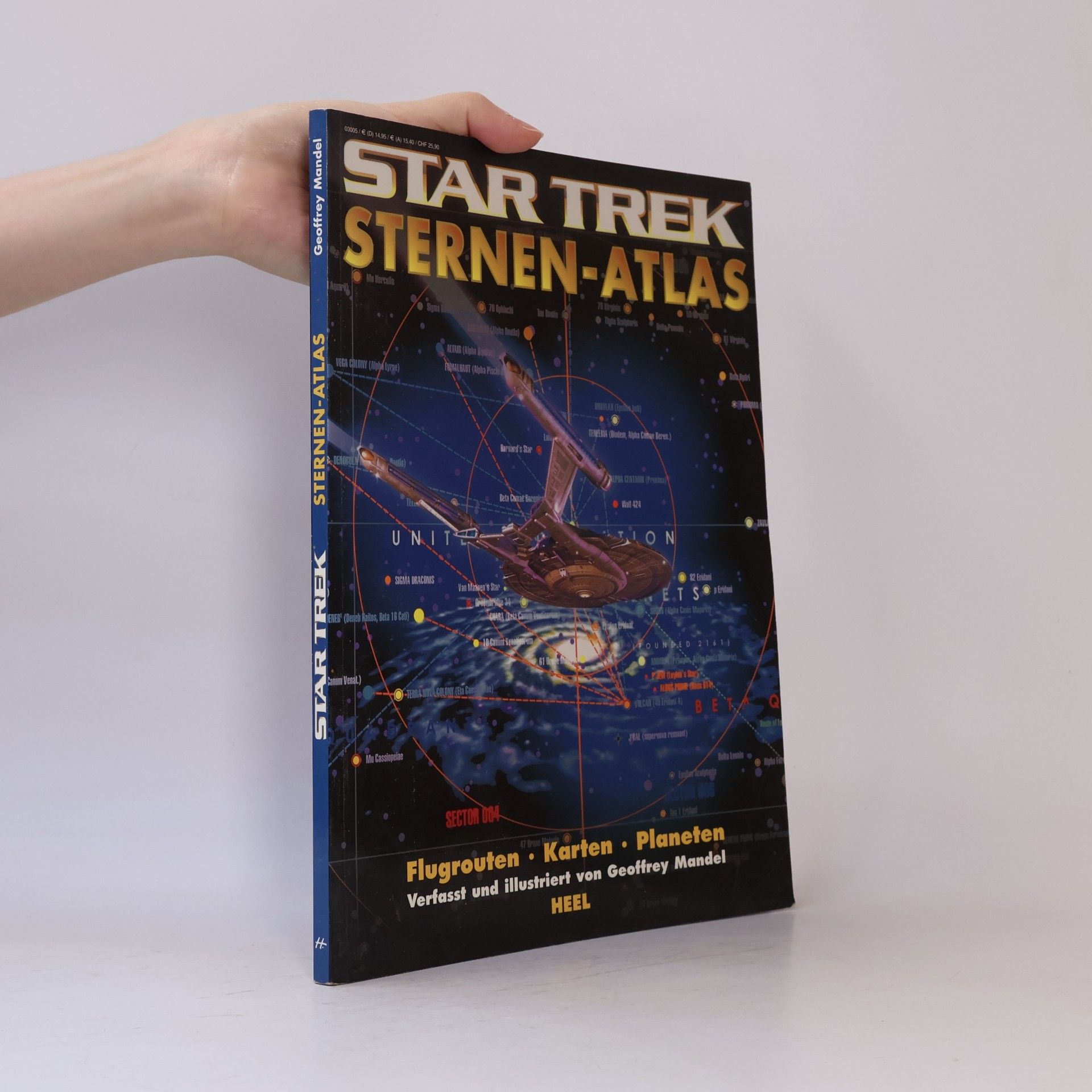 Geoffrey Mandel Star Trek Sternen-Atlas