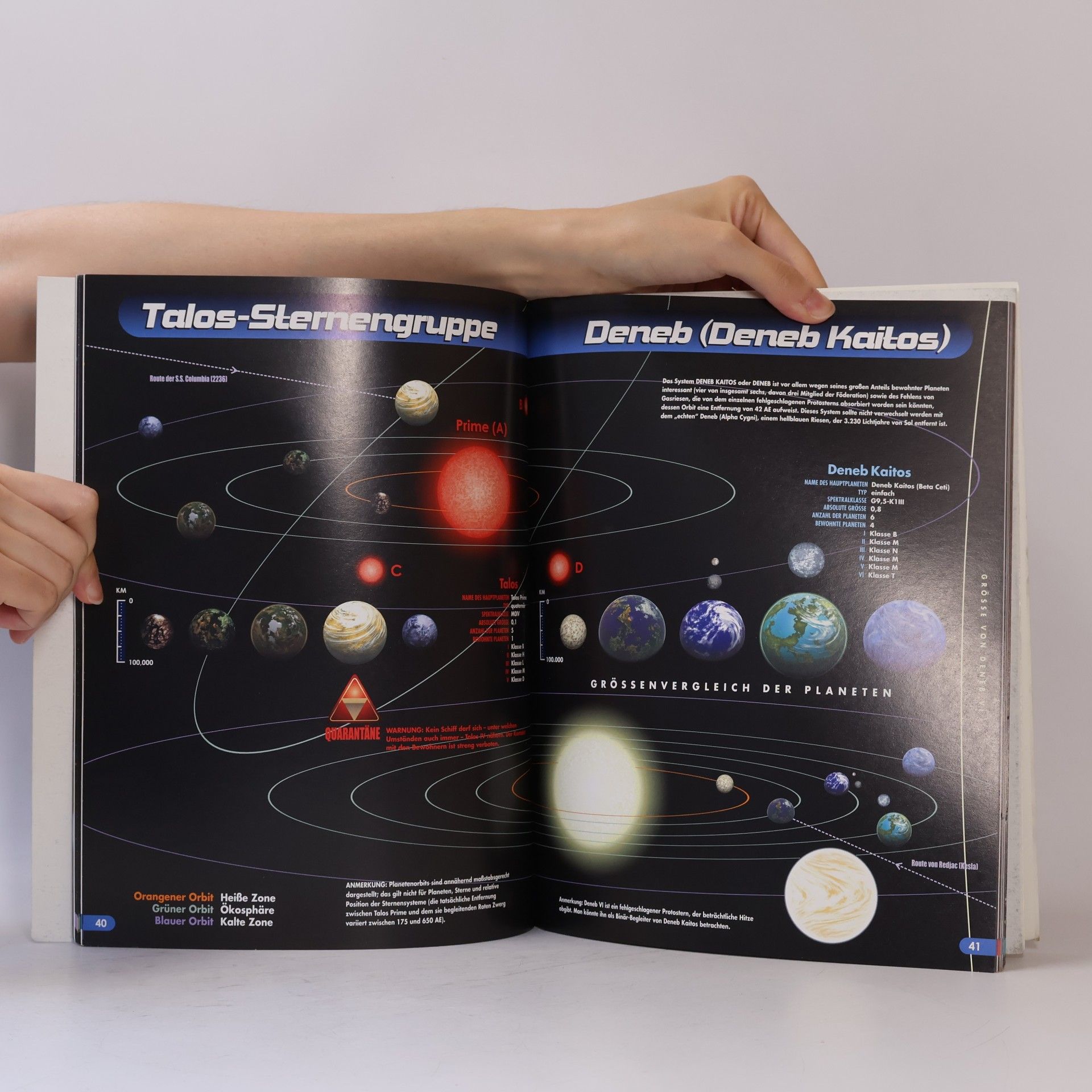 Geoffrey Mandel Star Trek Sternen-Atlas