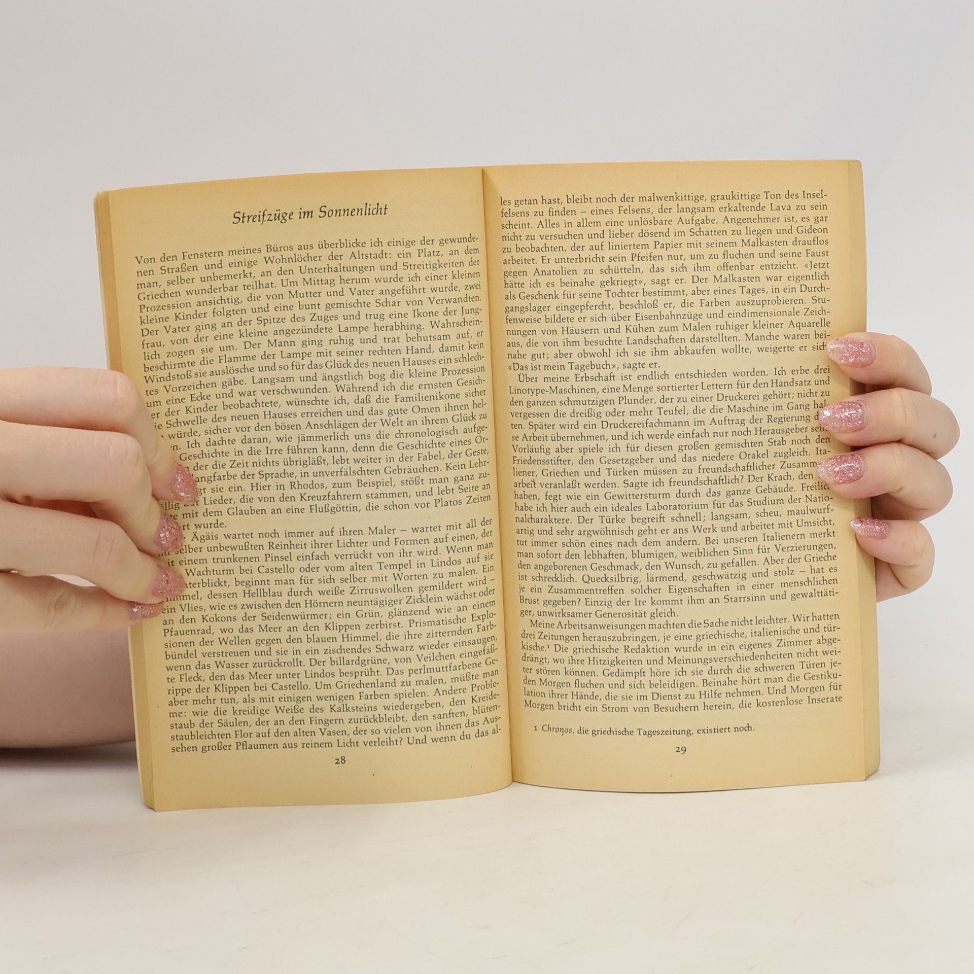 Lawrence Durrell Leuchtende Orangen
