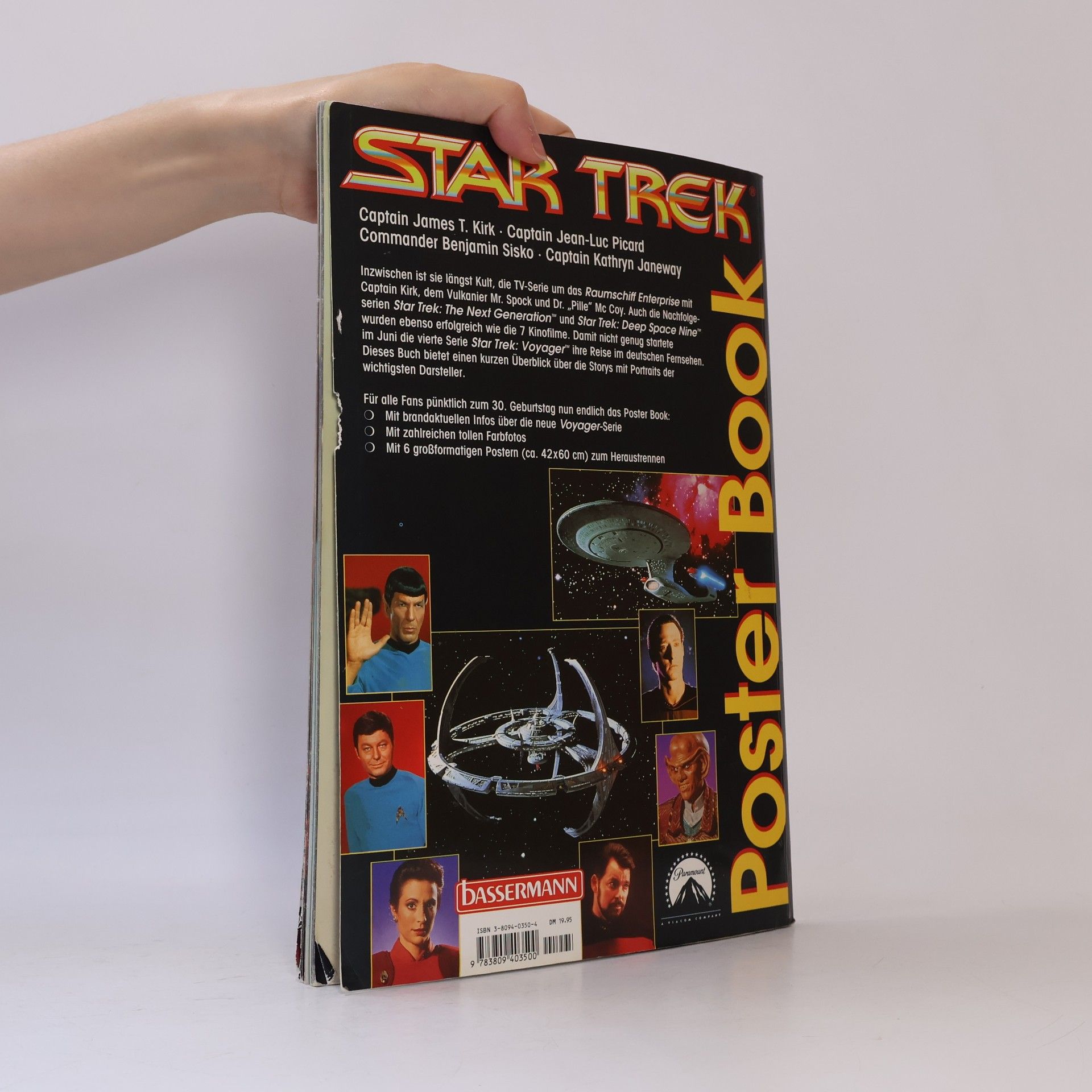 Star Trek poster book
