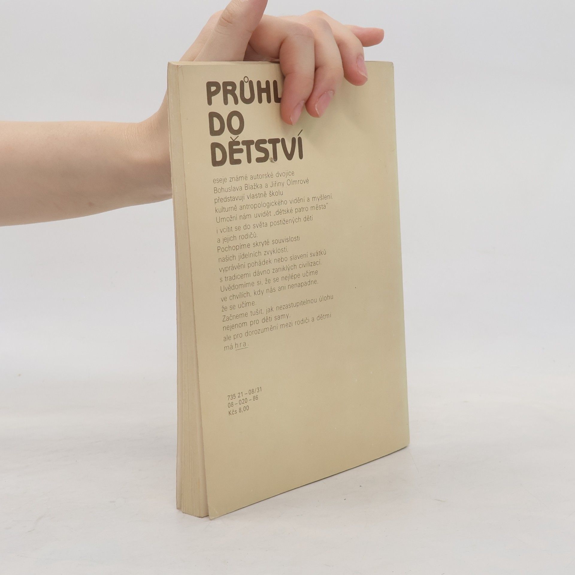 Bohuslav Blažek Průhledy do dětství
