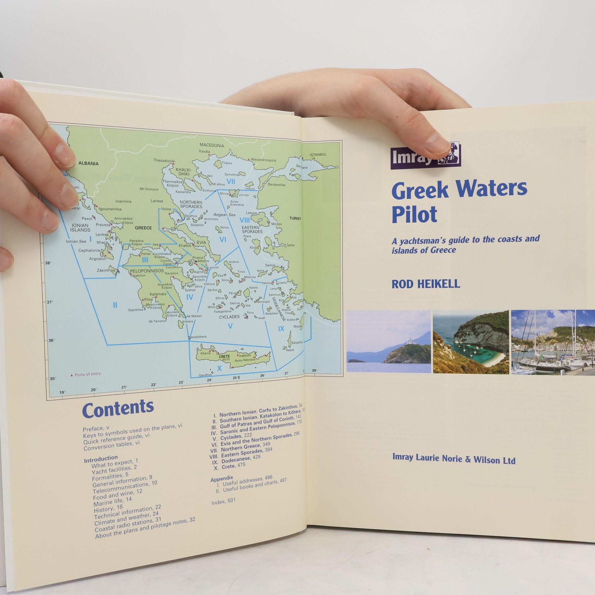 Rod Heikell Greek Waters Pilot