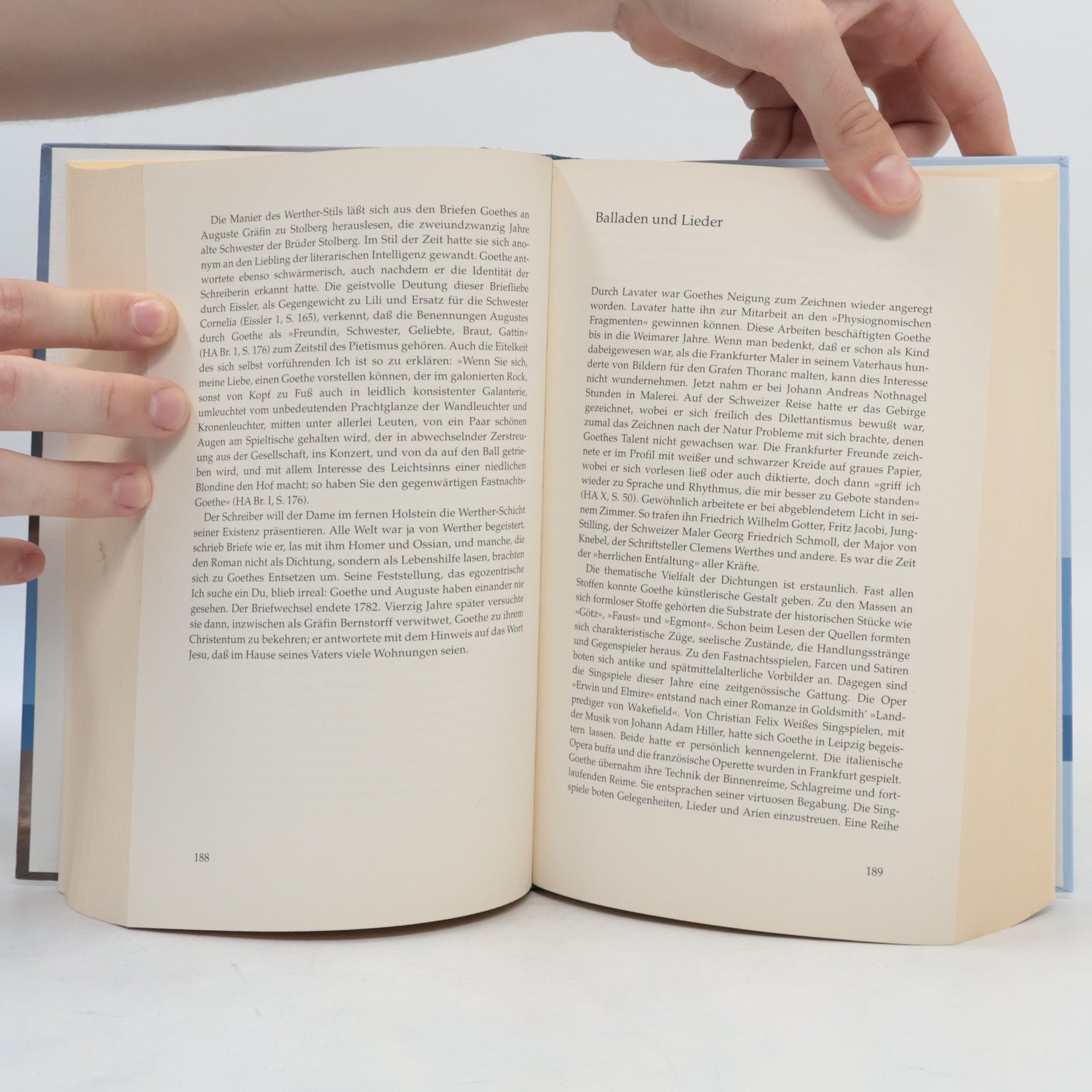 Curt Hohoff Goethe : Dichtung und Leben