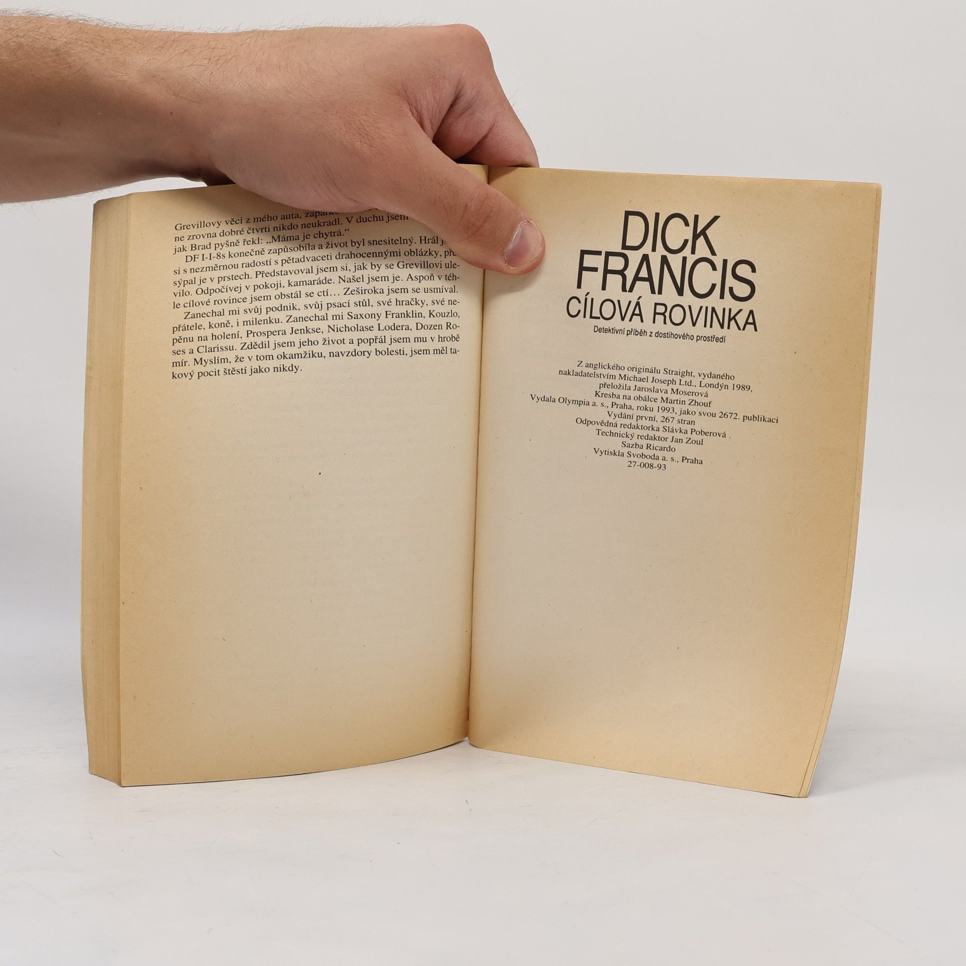Dick Francis Cílová Rovinka