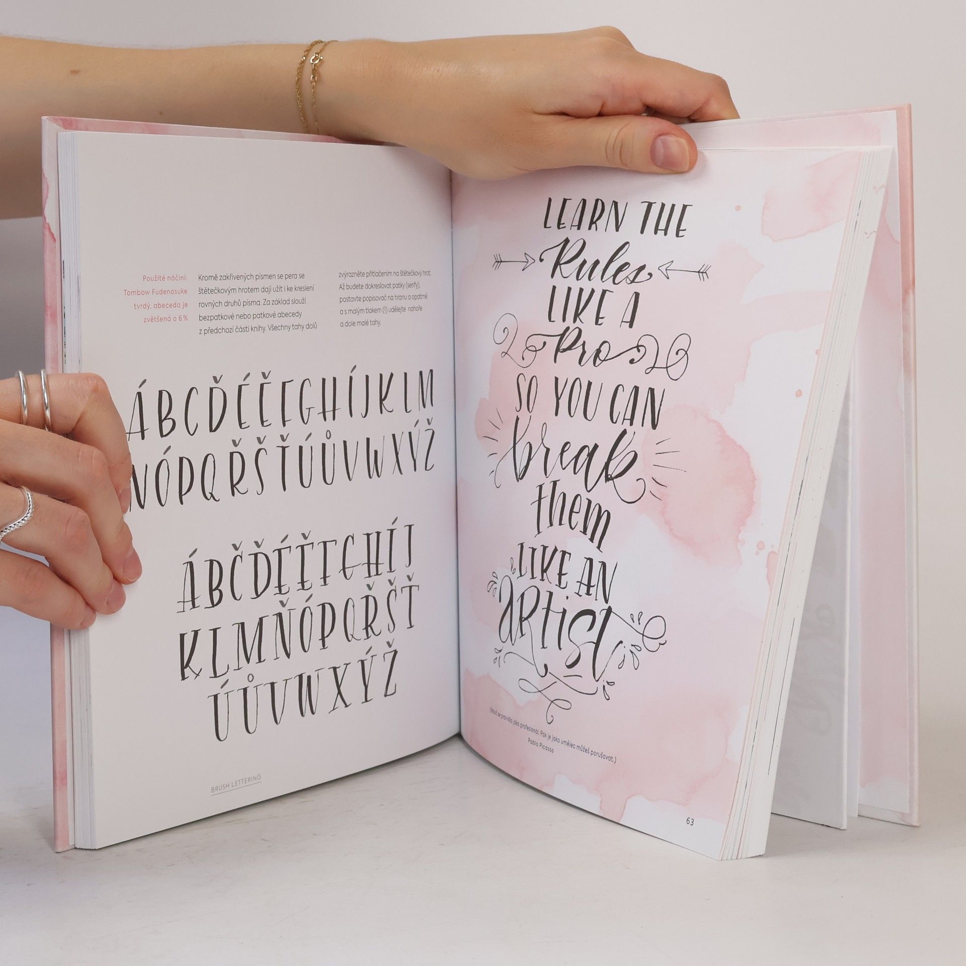 Tanja Cappell Abeceda krasopsaní : základy letteringu krok za krokem