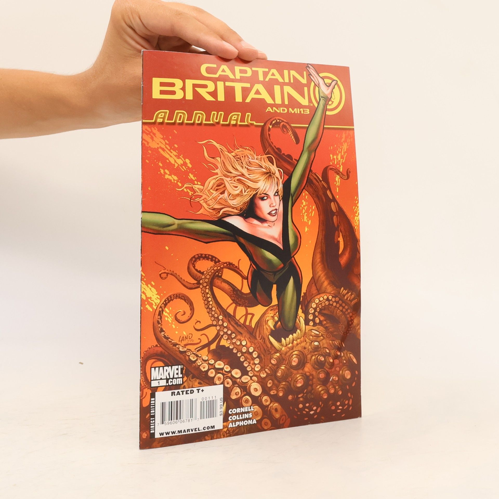 Captain Britain and MI13 Annual 1