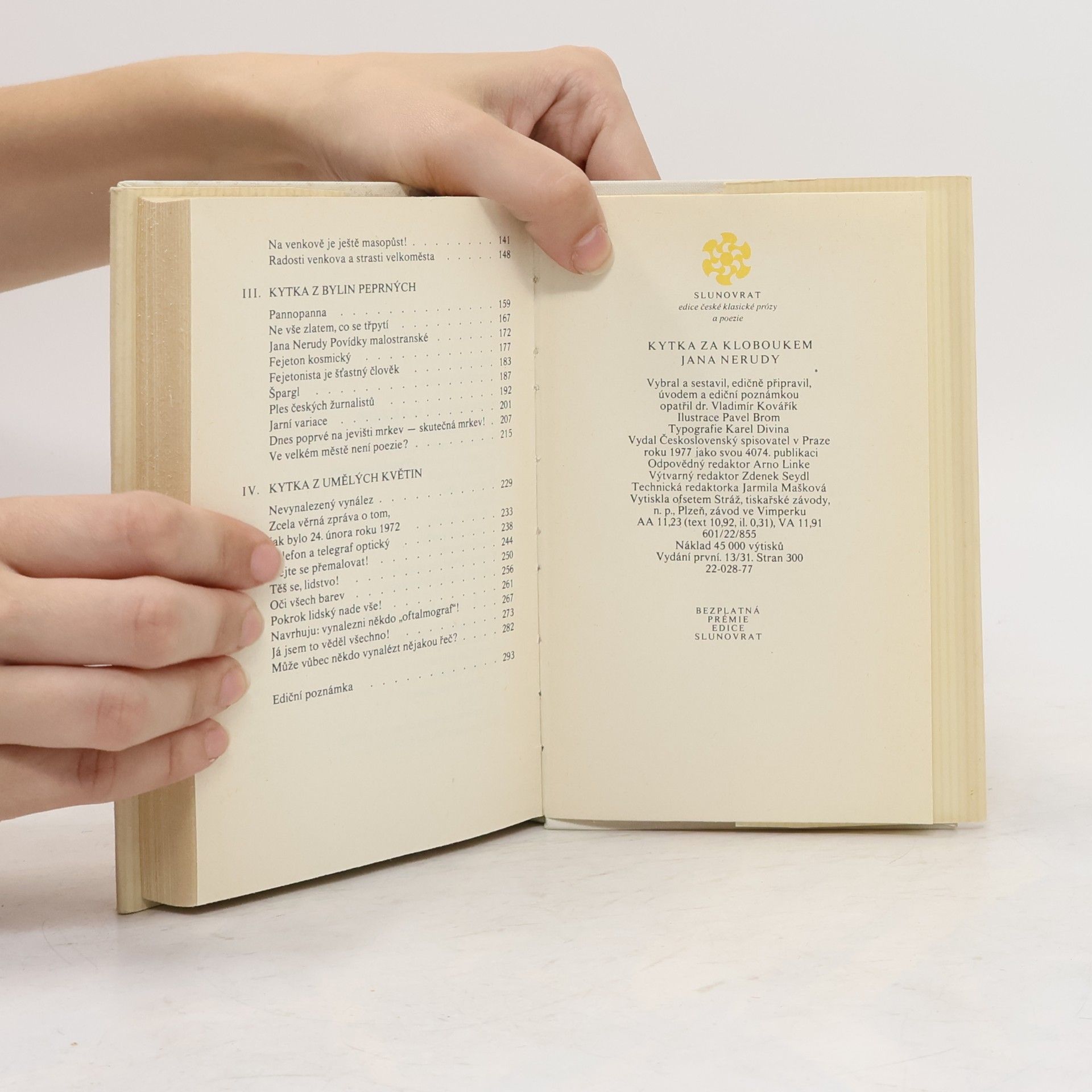 Jan Neruda Kytka za kloboukem Jana Nerudy