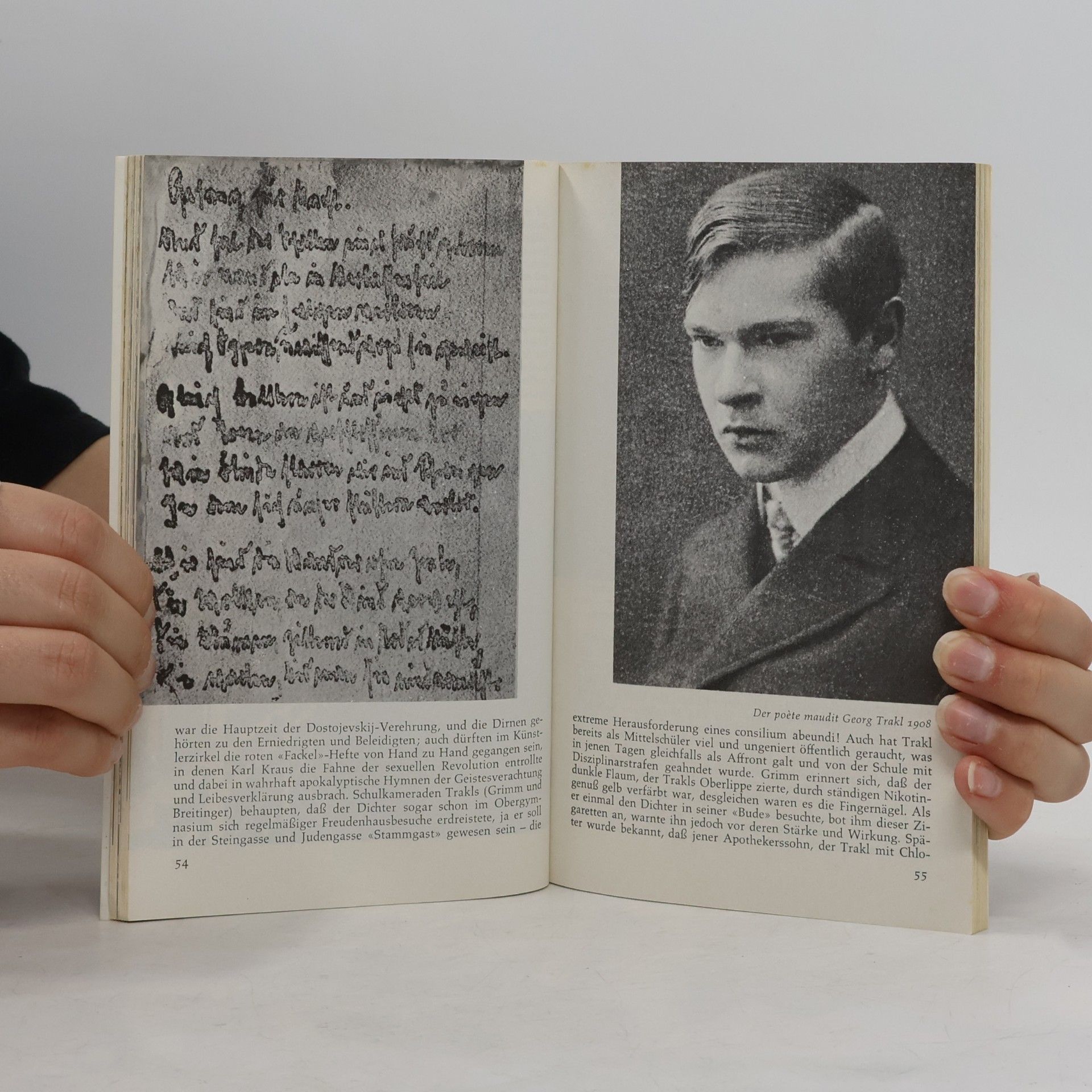 Otto Basil Georg Trakl in Selbstzeugnissen und Bilddokumenten