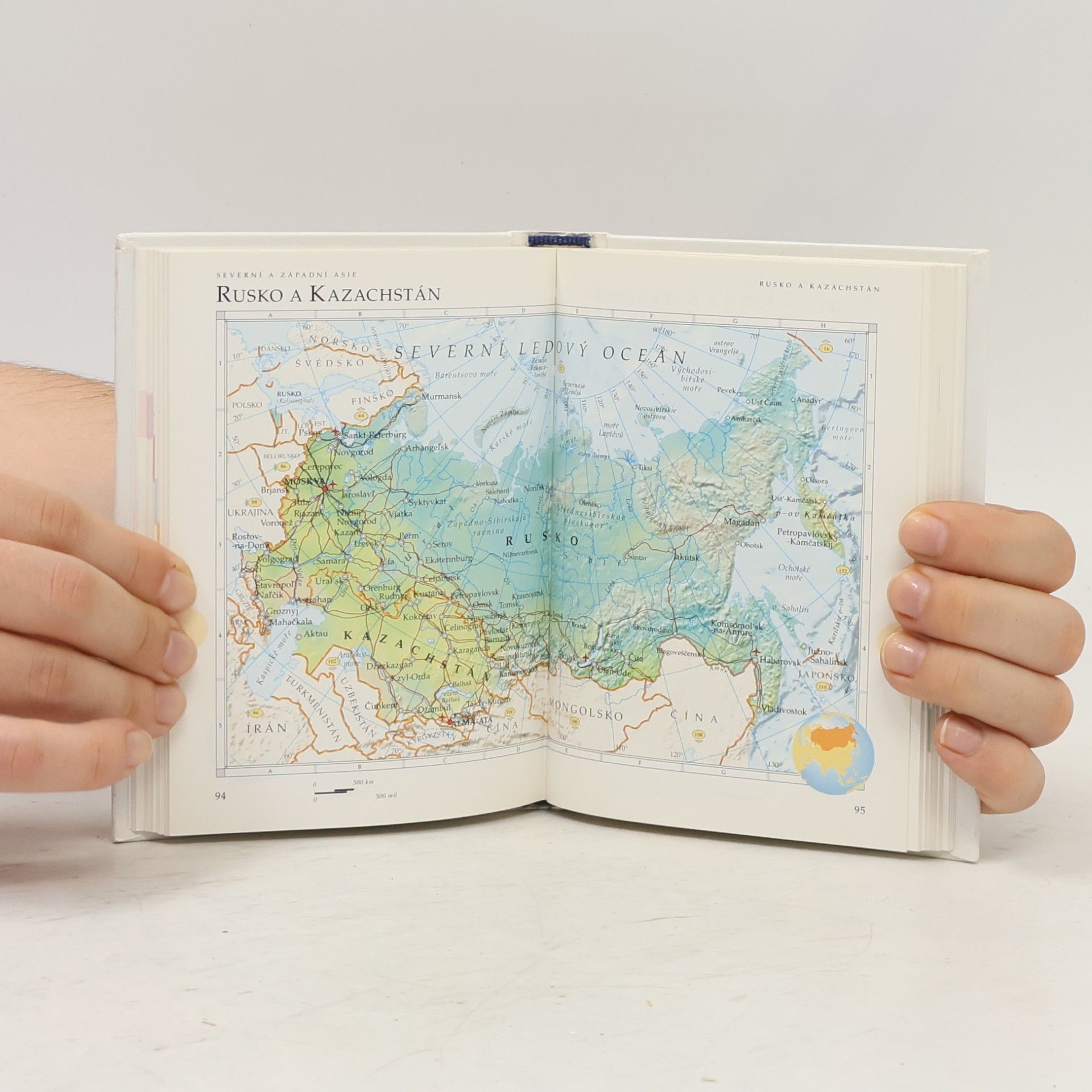 Dagmar Eisenmann Mapy světa kapesní atlas