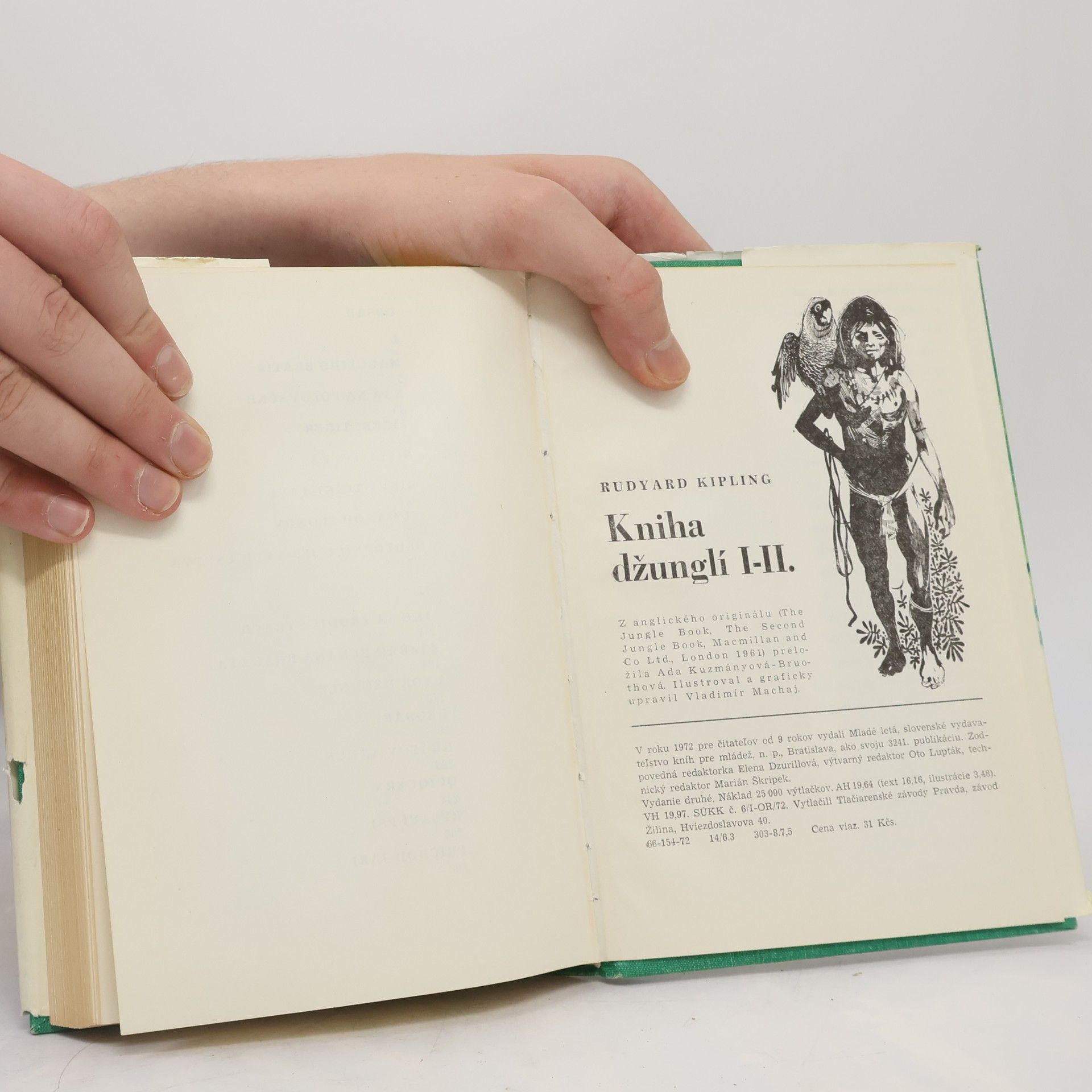 Rudyard Kipling Kniha džunglí I-II.