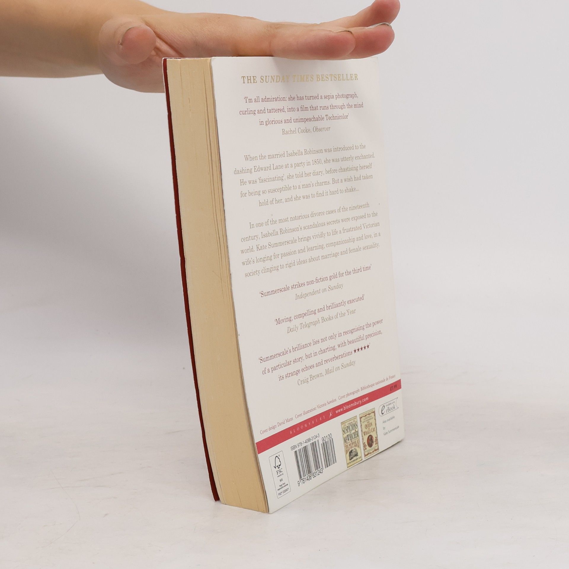Kate Summerscale Mrs Robinson's Disgrace. Die Verfehlungen einer Lady, englische Ausgabe