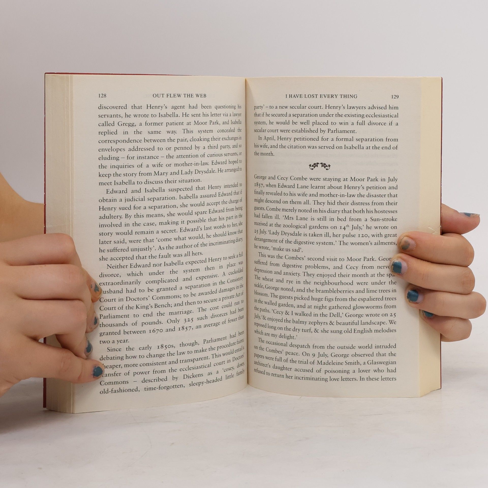 Kate Summerscale Mrs Robinson's Disgrace. Die Verfehlungen einer Lady, englische Ausgabe