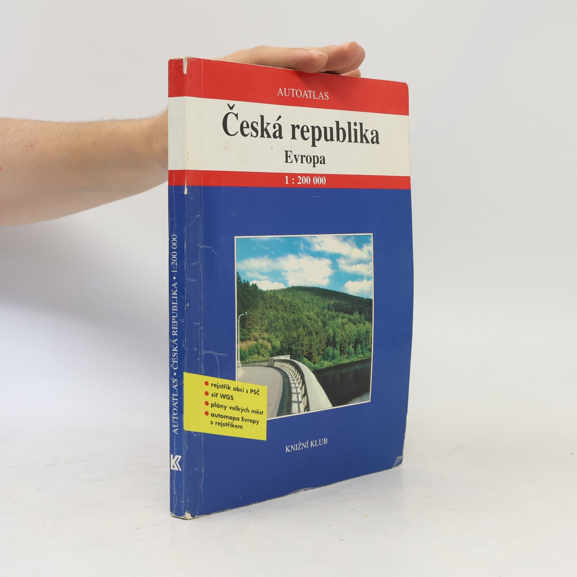Kolektiv autorů Česká republika autoatlas 1:200000. Evropa