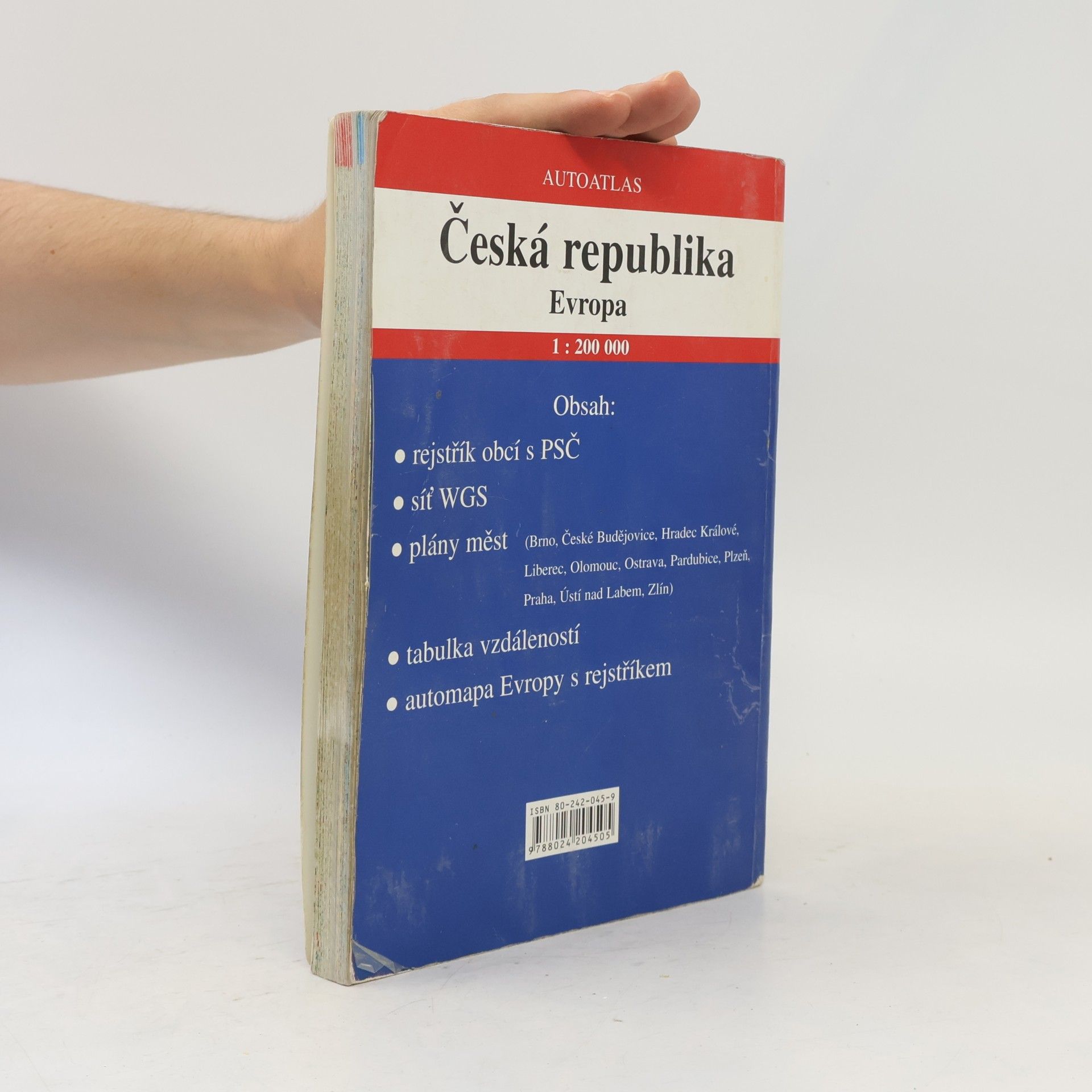 Kolektiv autorů Česká republika autoatlas 1:200000. Evropa