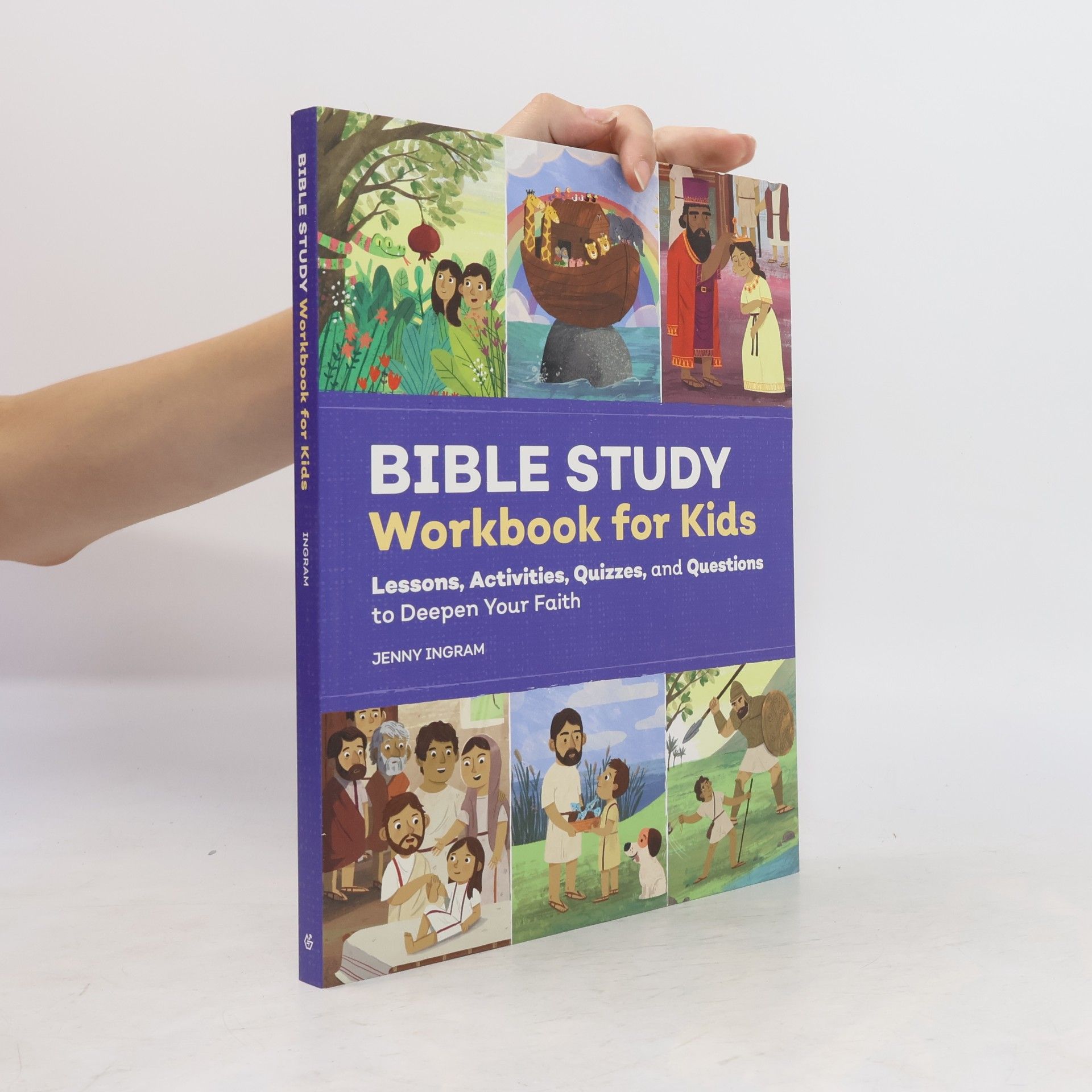 Jenny Ingram Bible Study Activity Books: Bible Study Workbook for Kids