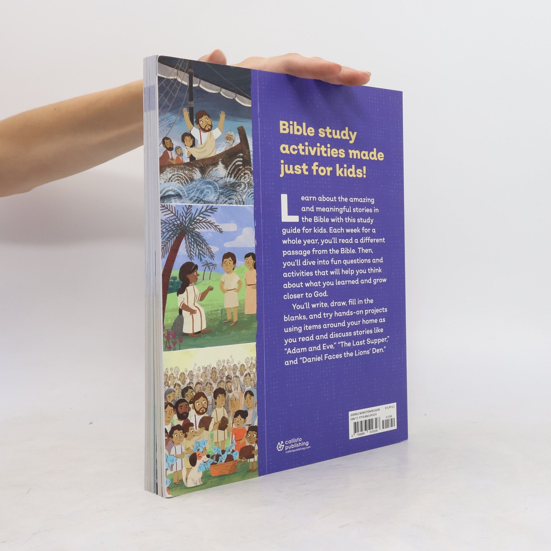 Jenny Ingram Bible Study Activity Books: Bible Study Workbook for Kids